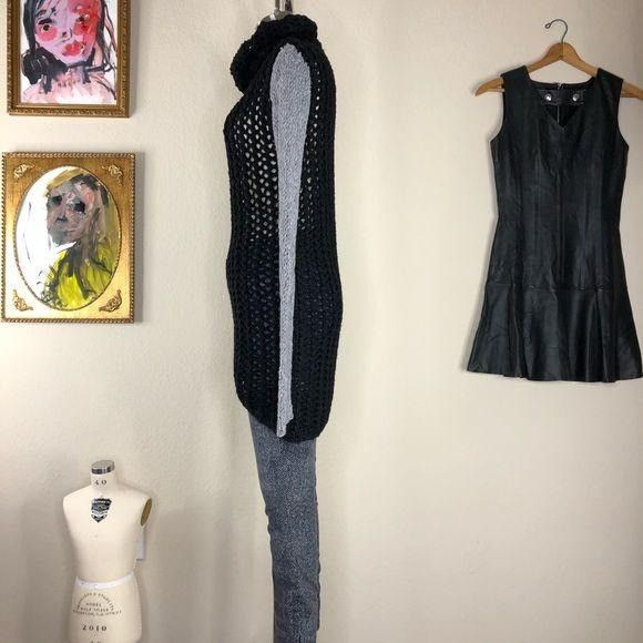 Helmut Lang Helmut Lang Tattered Tape Sweater Cowl Knit Sheer Size S / US 4 / IT 40 - 4 Thumbnail