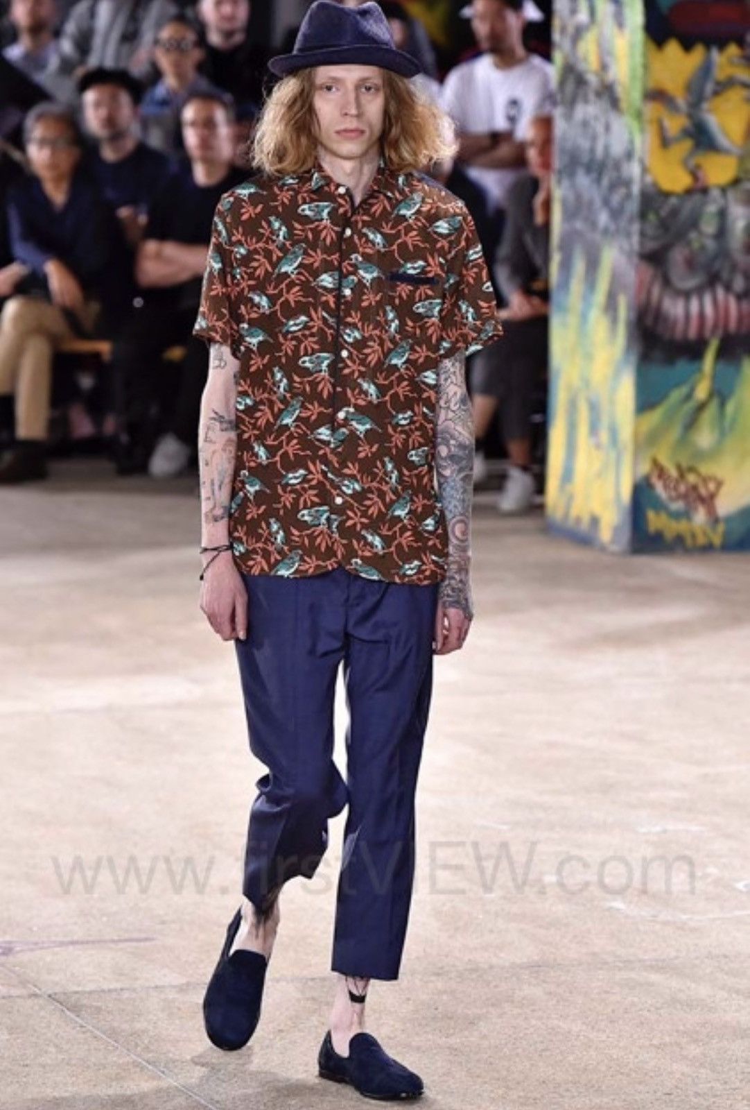 Junya Watanabe Junya Watanabe S/S’17 Aloha Floral Shirt Size US S / EU 44-46 / 1 - 9 Thumbnail