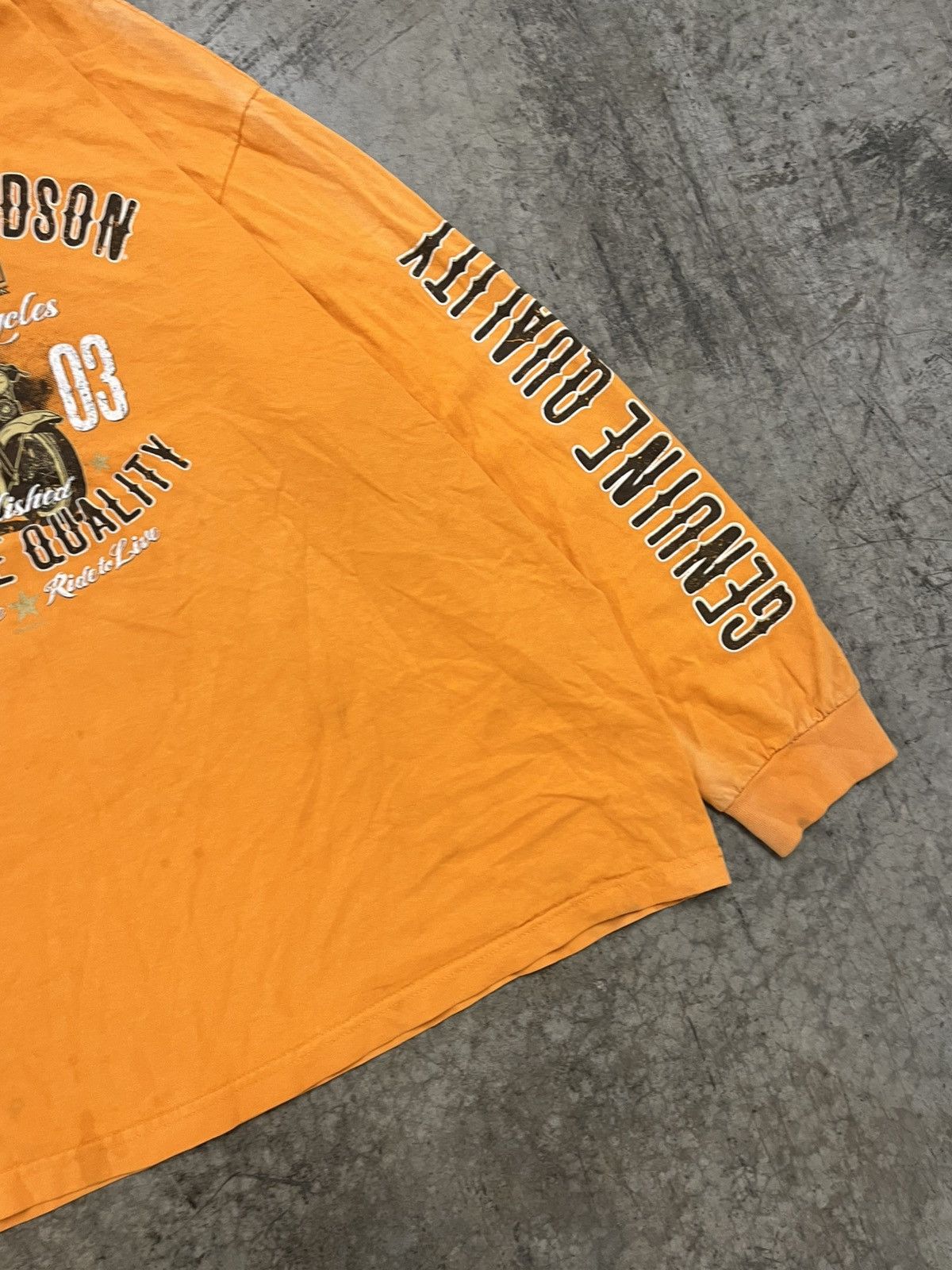 Harley Davidson × Vintage Harley Davison vintage longsleeve tee shirt hype rare 90s Size US XXL / EU 58 / 5 - 4 Thumbnail