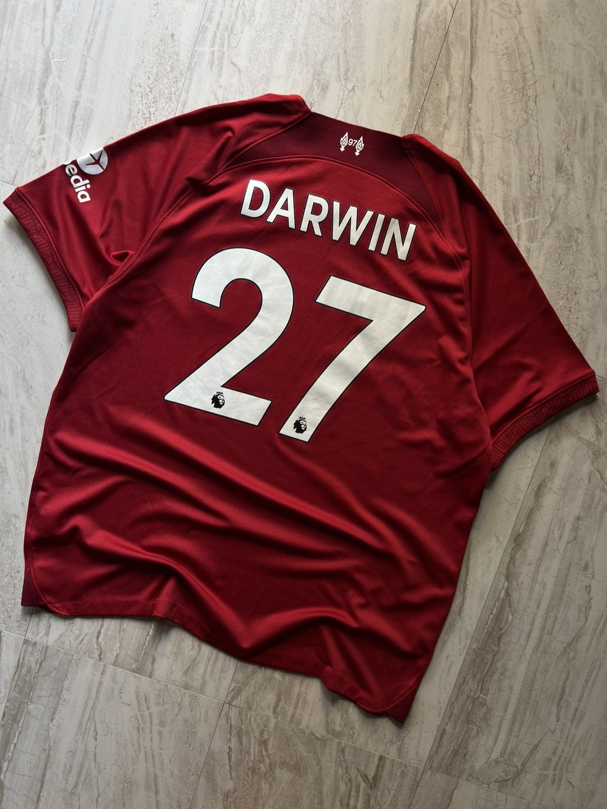 Nike Nike Darwin Nunez Liverpool FC Soccer Futbol Jersey Kit Size US XL / EU 56 / 4 - 1 Thumbnail