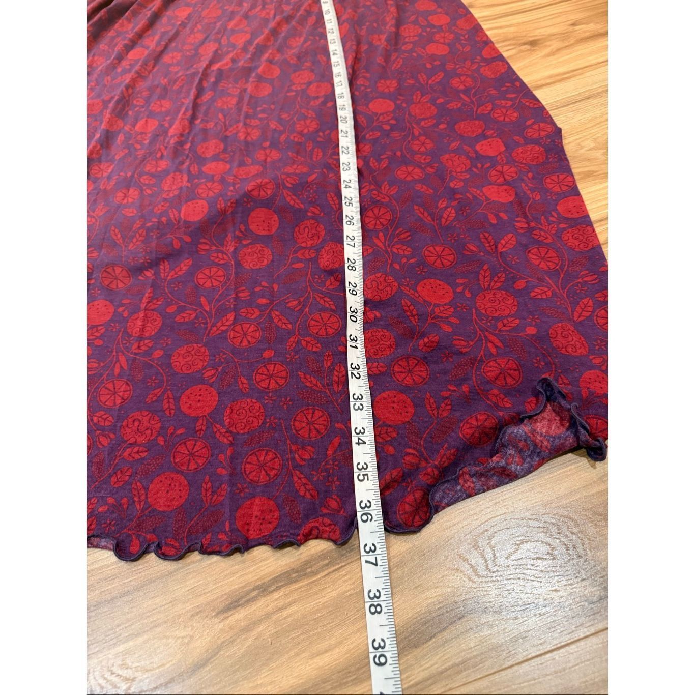 Guru Gudrun Sjoden colorful boho lagenlook skirt size Large Size 34" / US 12 / IT 48 - 6 Thumbnail
