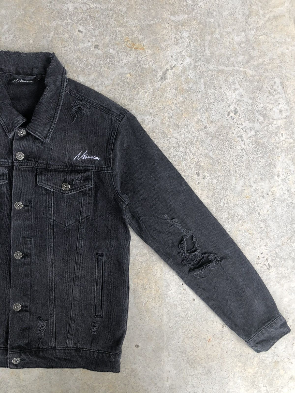If Six Was Nine Japanese Nimes Patchwork Embroidered Denim Size US S / EU 44-46 / 1 - 5 Thumbnail