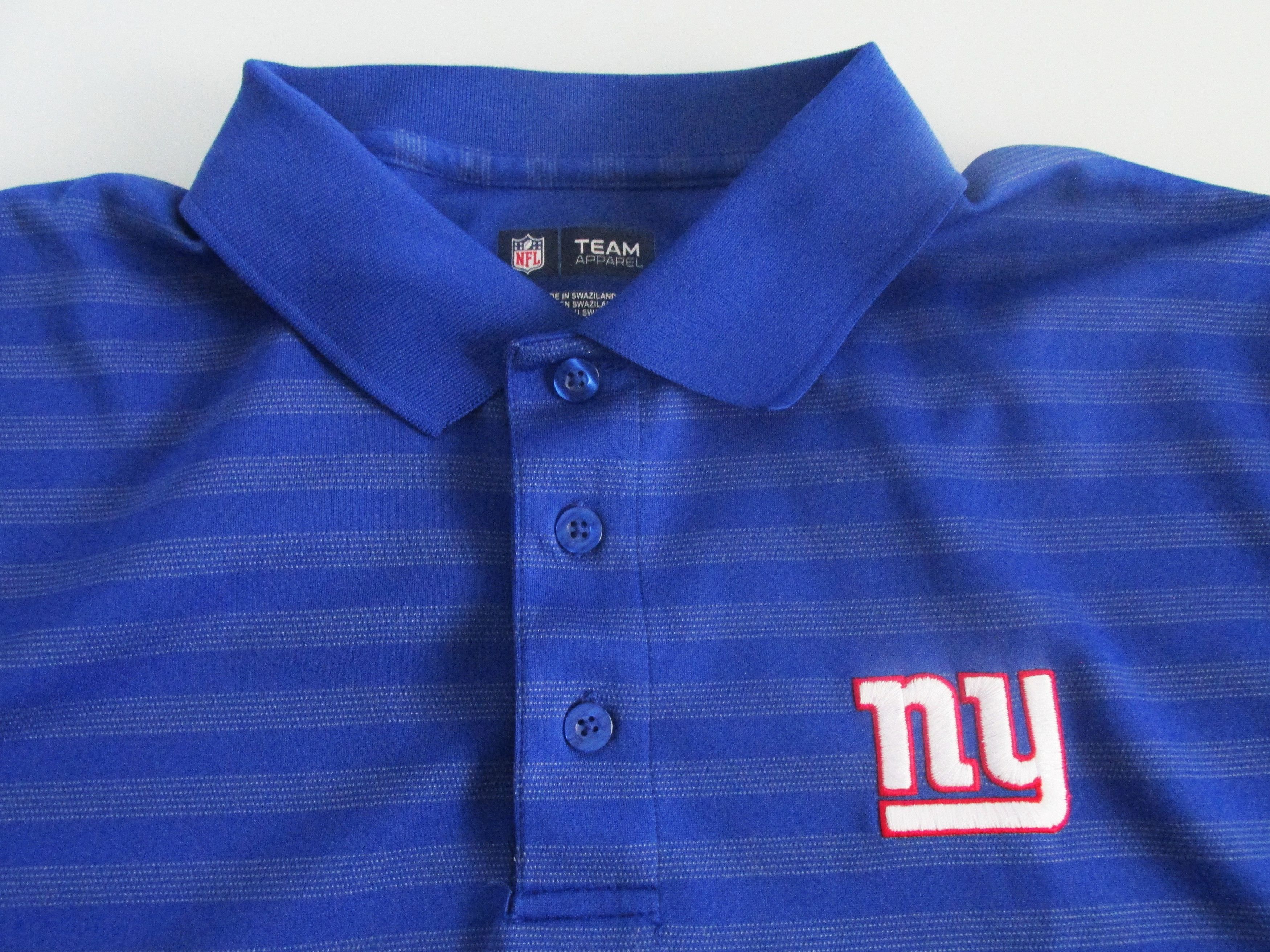 NFL NY Giants Team NFL Men's S/Sleeve Polo Shirt Size Large Size US L / EU 52-54 / 3 - 3 Thumbnail