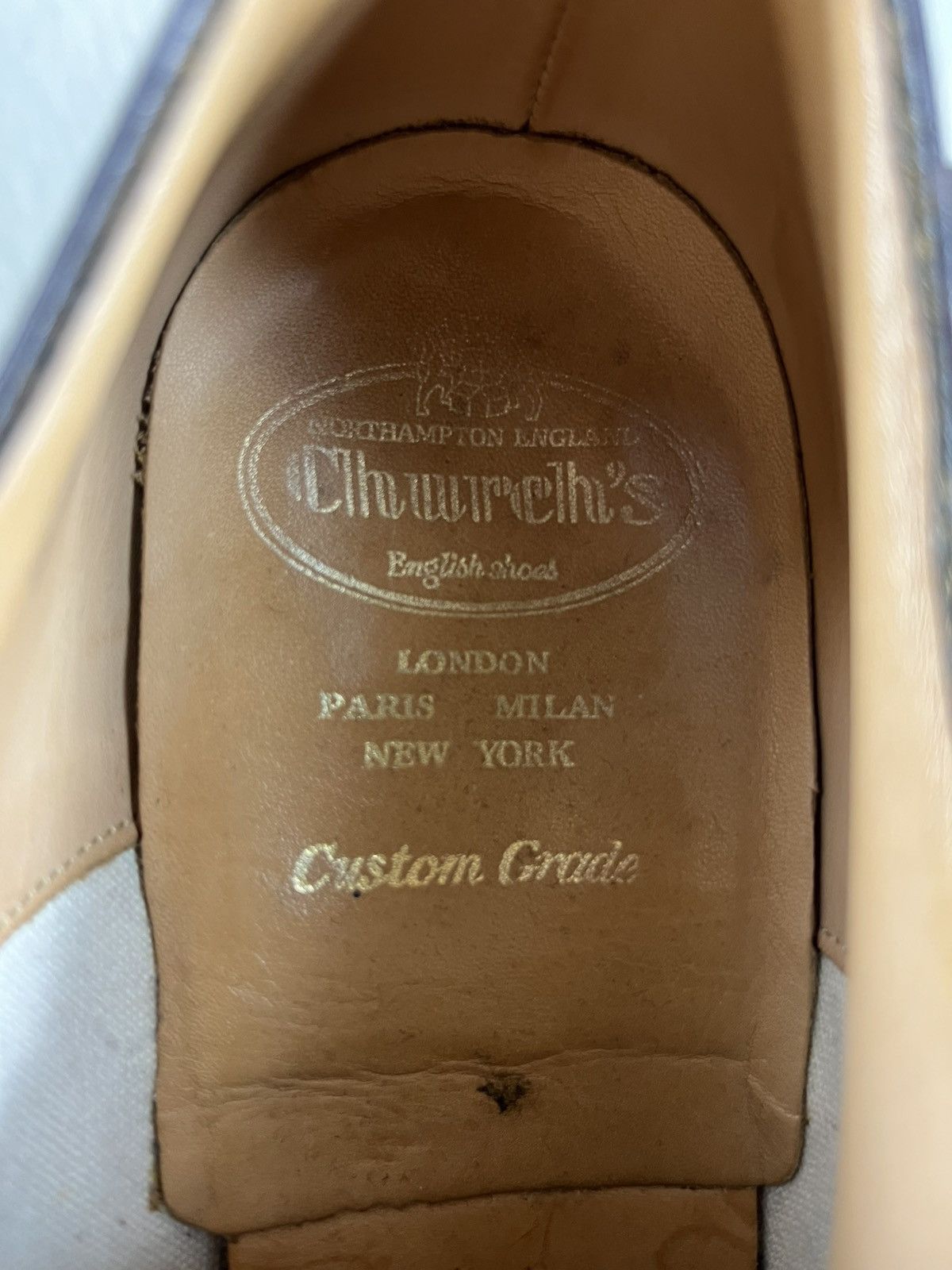 Church's Church’s Kentford classic leather shoes burgundy shade Size US 10 / EU 43 - 24 Thumbnail