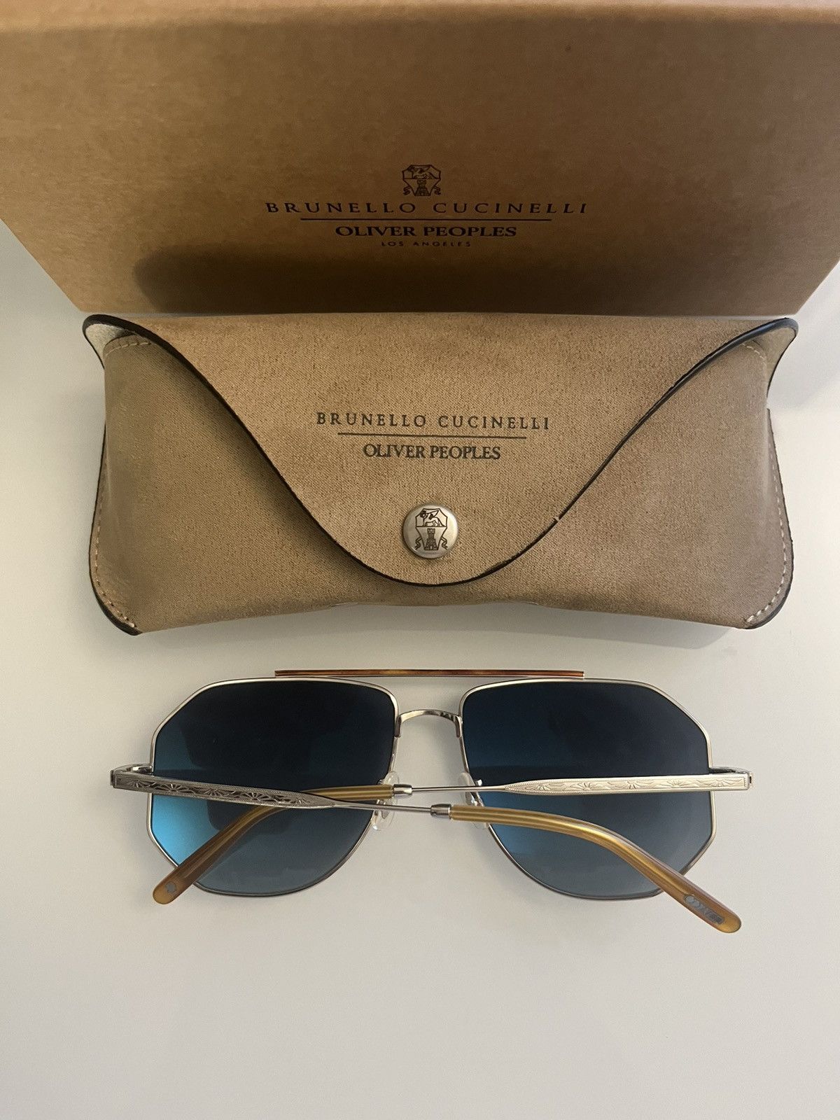 Oliver Peoples Brunello Cucinelli Collection MORALDO 59mm SUN Size ONE SIZE - 3 Thumbnail