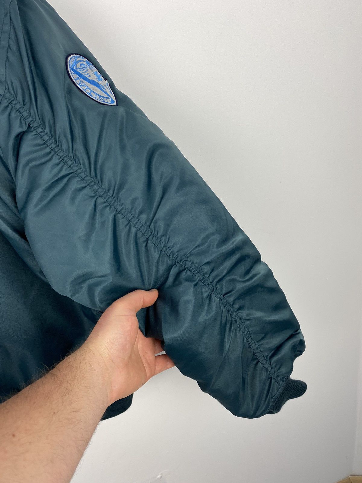 Vintage Alpha MA-1 Bomber Flyer’s Jacket Schott Y2K Size US L / EU 52-54 / 3 - 9 Thumbnail