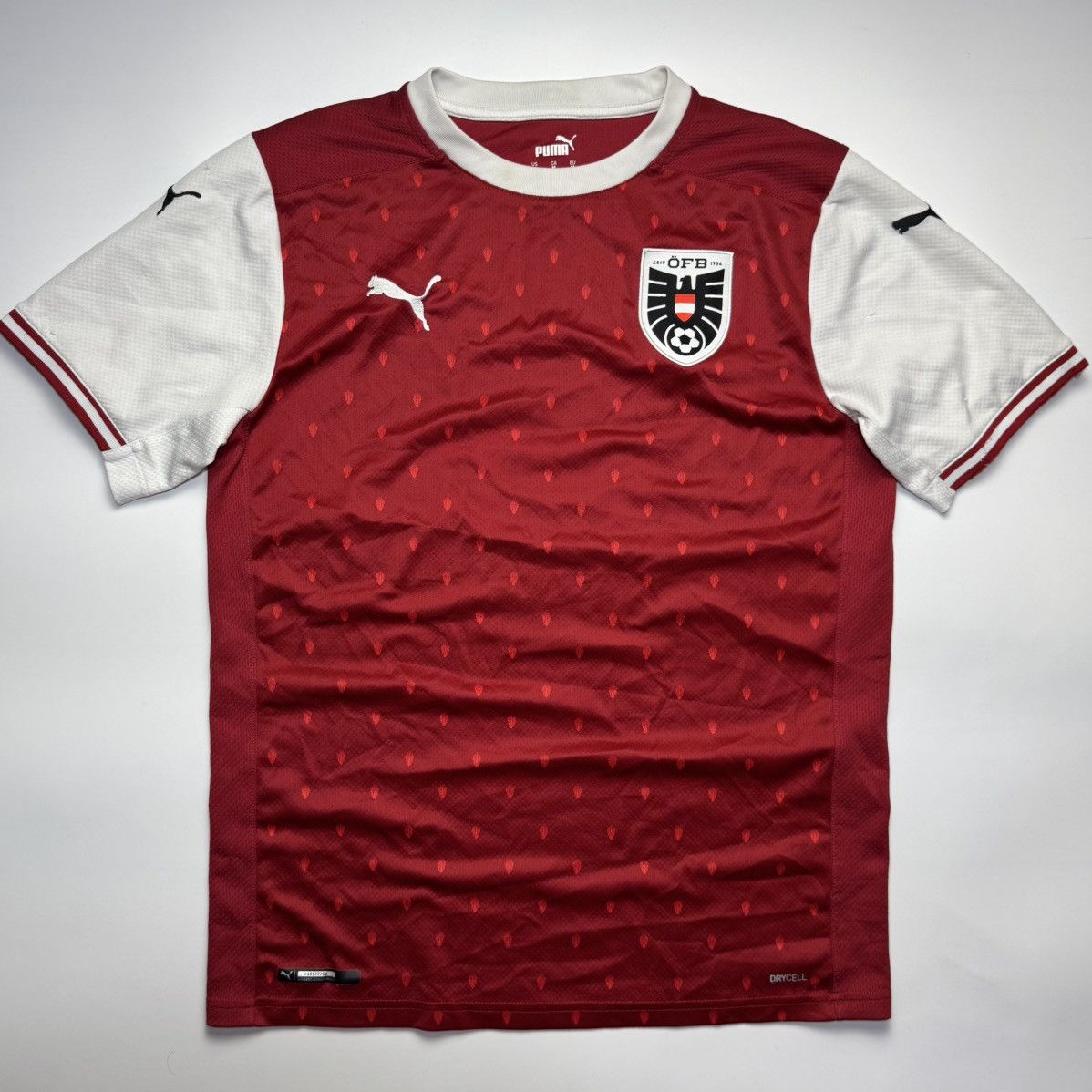 Puma Puma Austria 2020 Soccer Jersey Shirt Size US M / EU 48-50 / 2 - 1 Thumbnail