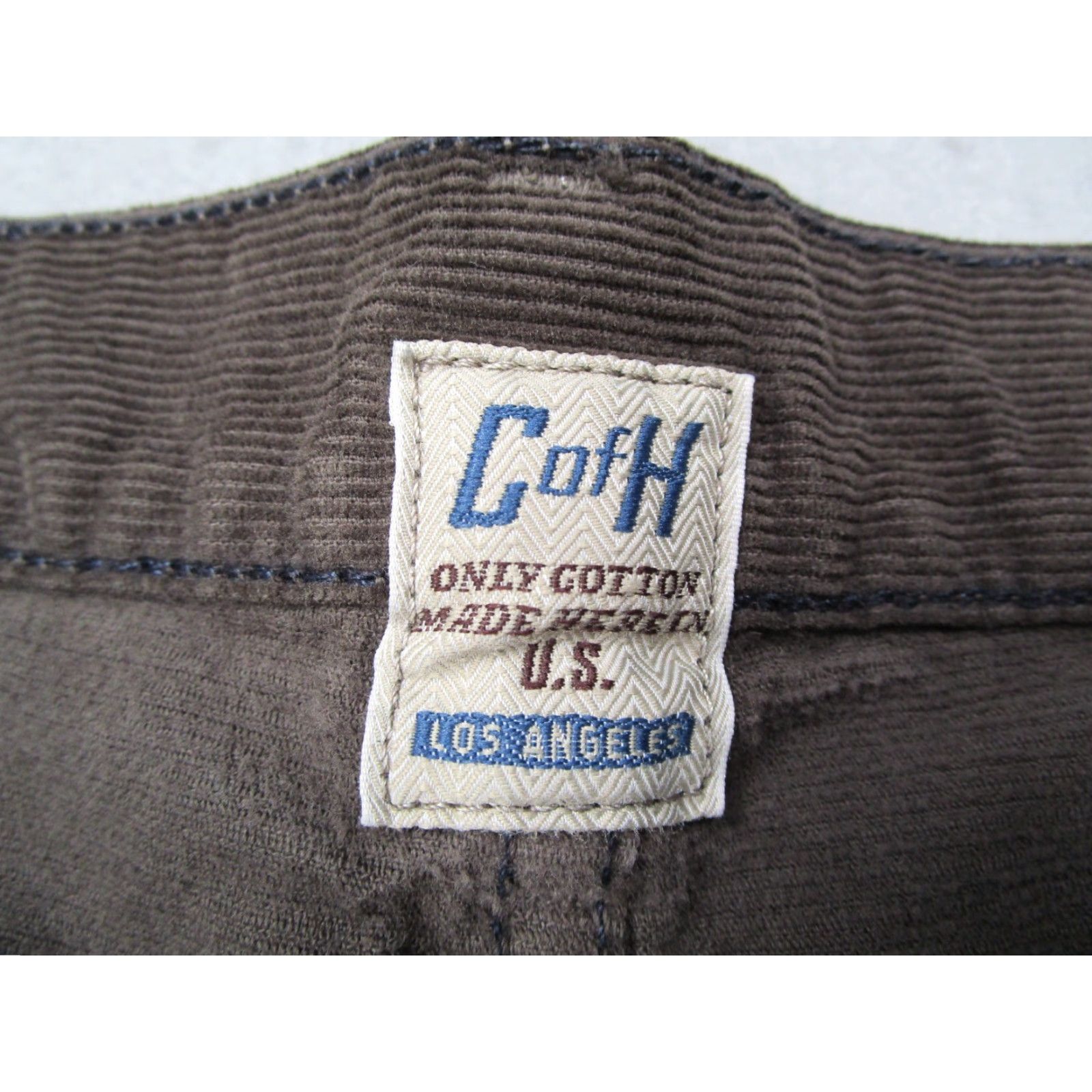 Citizens Of Humanity Citizens of Humanity Pants Mens 34 Sid Straight Brown Corduroy Casual Work 34x29 Size US 34 / EU 50 - 3 Thumbnail