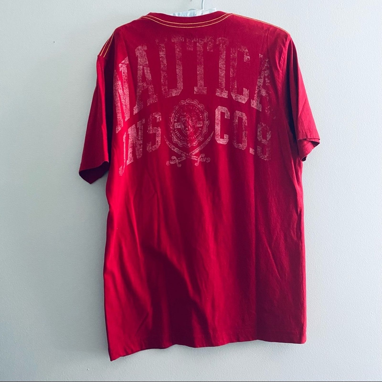 Nautica Nautica red graphic tee Size US S / EU 44-46 / 1 - 3 Thumbnail