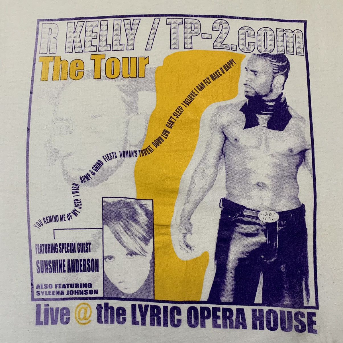 Rap Tees × Vintage VTG R KELLY THE TOUR Size US XL / EU 56 / 4 - 2 Thumbnail