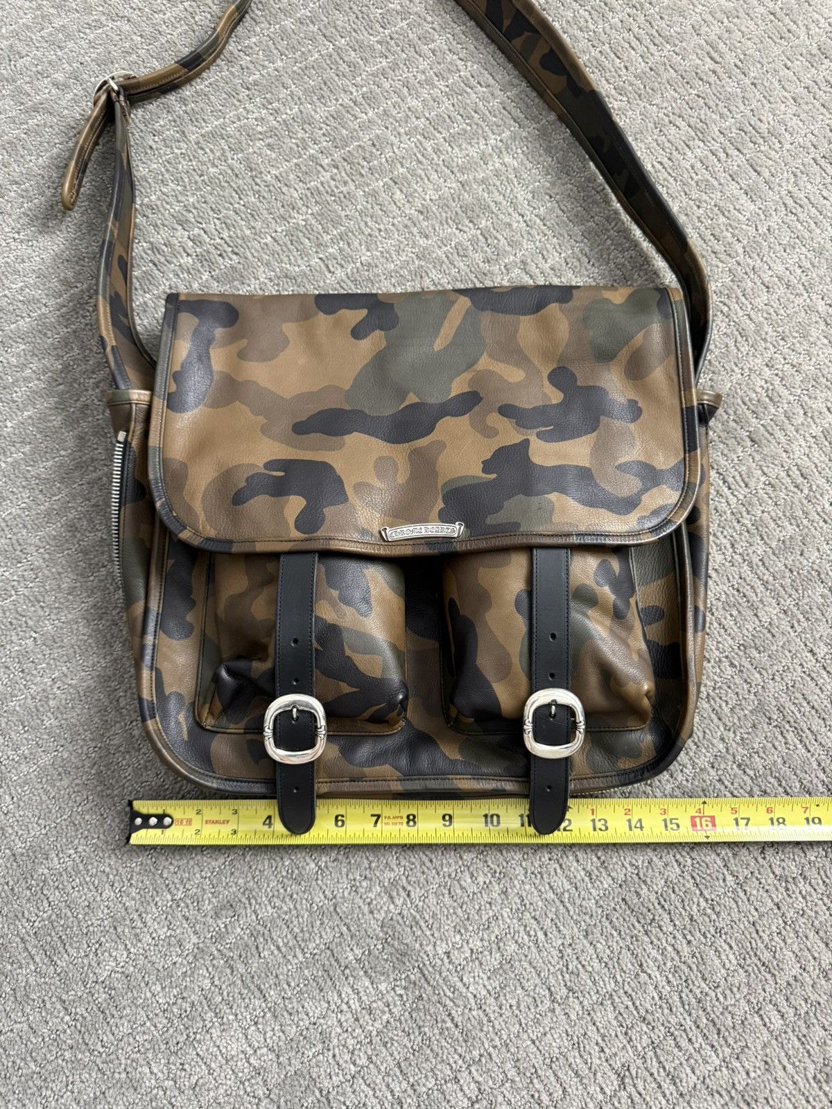 Chrome Hearts CAMO GUNSLINGER MESSENGER BAG LARGE Size ONE SIZE - 14 Thumbnail