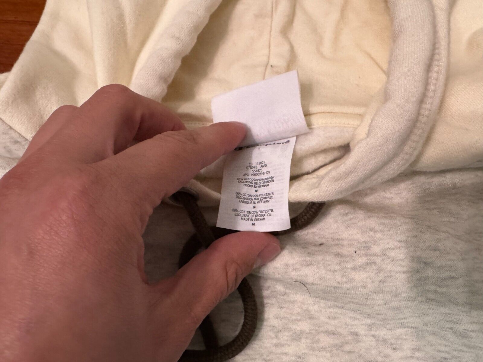 Champion Champion Classic Fleece Blocked Hoodie Olive Cream Medium Size US M / EU 48-50 / 2 - 5 Thumbnail