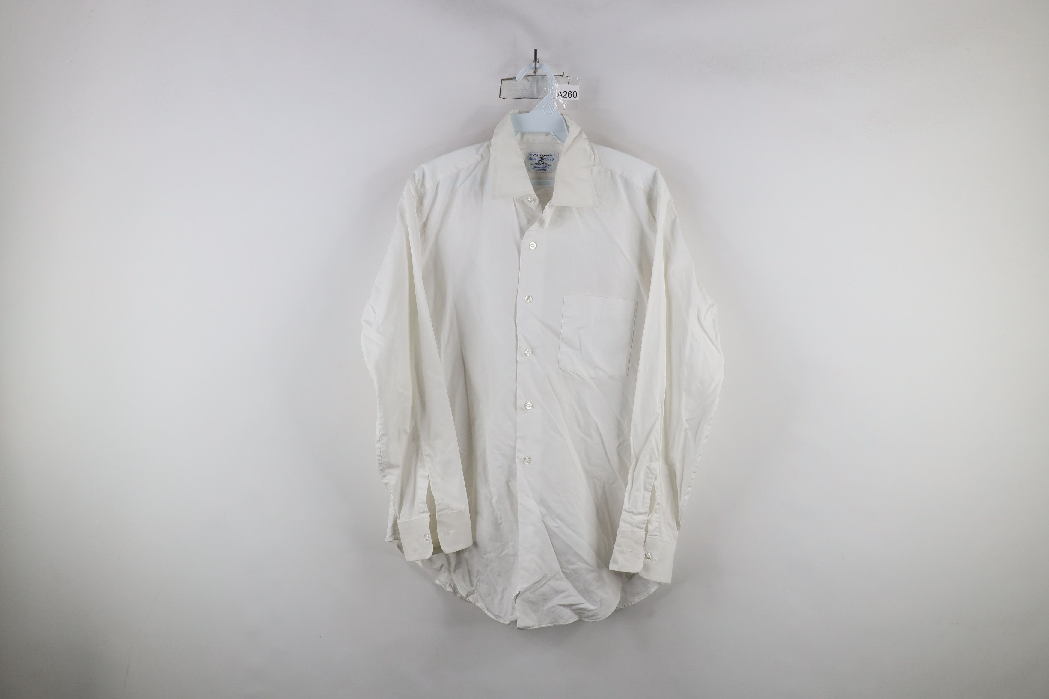 Vintage Vintage 50s 60s Streetwear Cotton Button Shirt White USA Size US M / EU 48-50 / 2 - 1 Thumbnail
