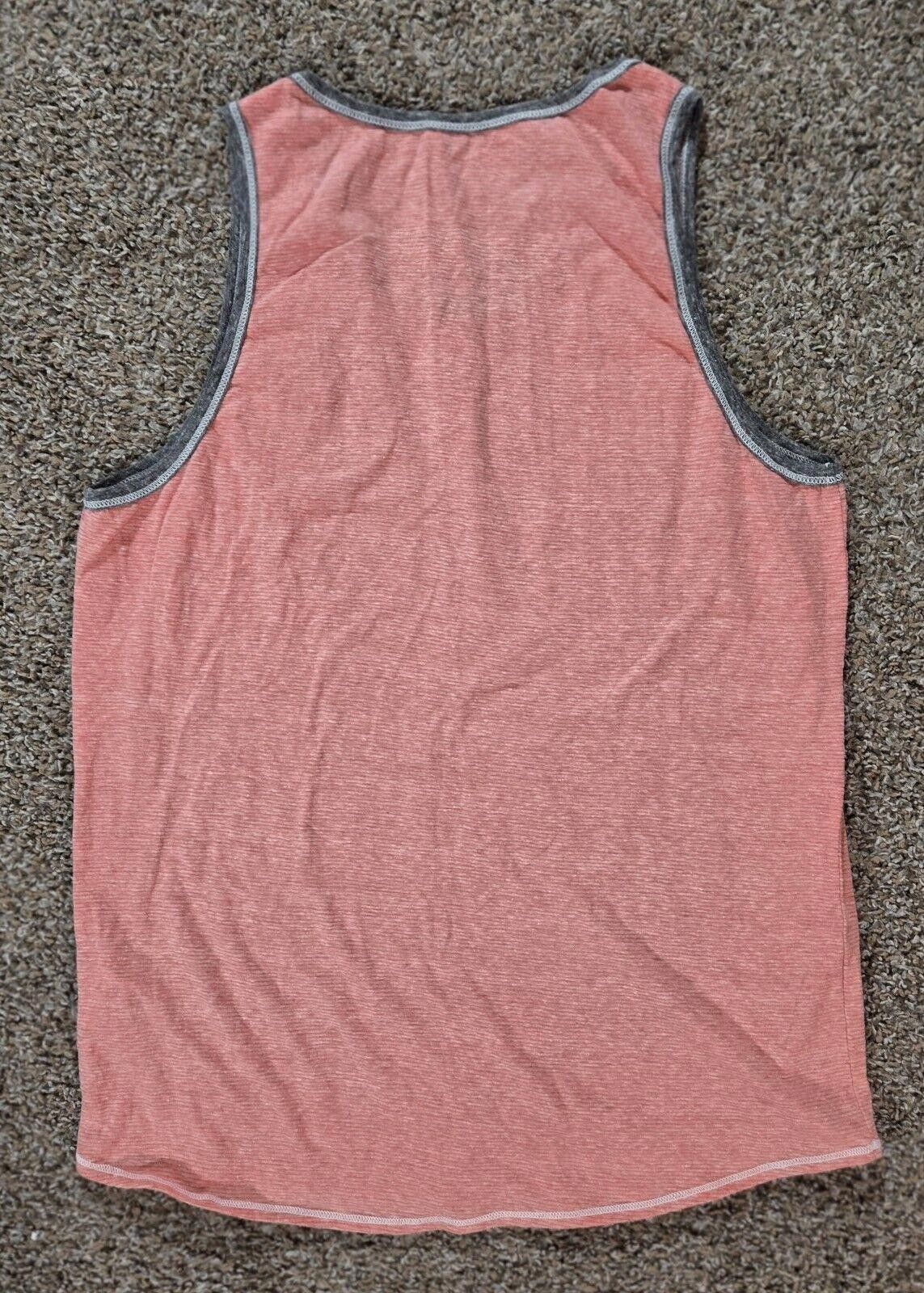 BKE BKE Red Heathered Tank Top With Grey Piping Size Medium Size US M / EU 48-50 / 2 - 7 Thumbnail