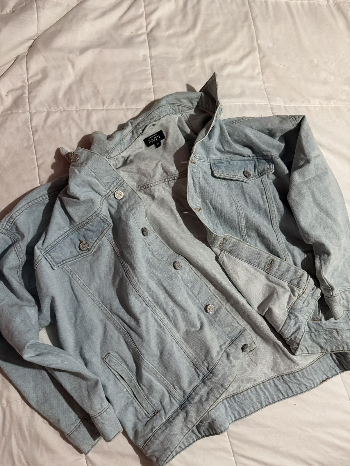 Other BHM Denim/Jean Jacket Light Blue Size US XL / EU 56 / 4 - 1 Thumbnail