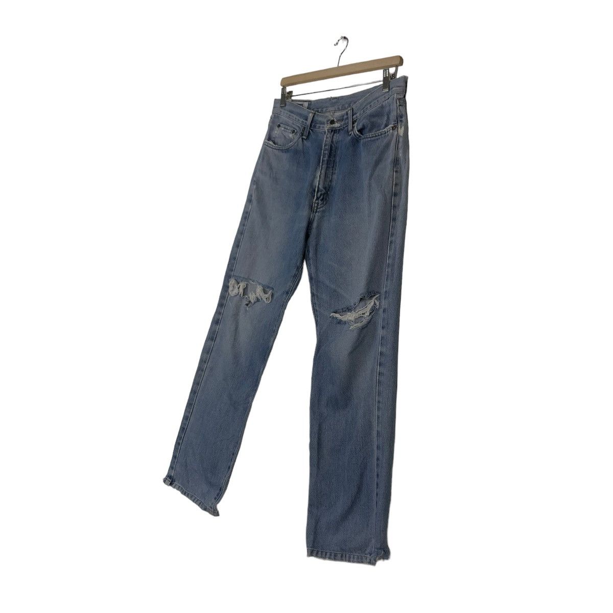 Japanese Brand × Vintage 🔥VINTAGE BIKER DENIM JEANS EDWIN JAPAN ISSEY MIYAKE Size US 32 / EU 48 - 2 Thumbnail