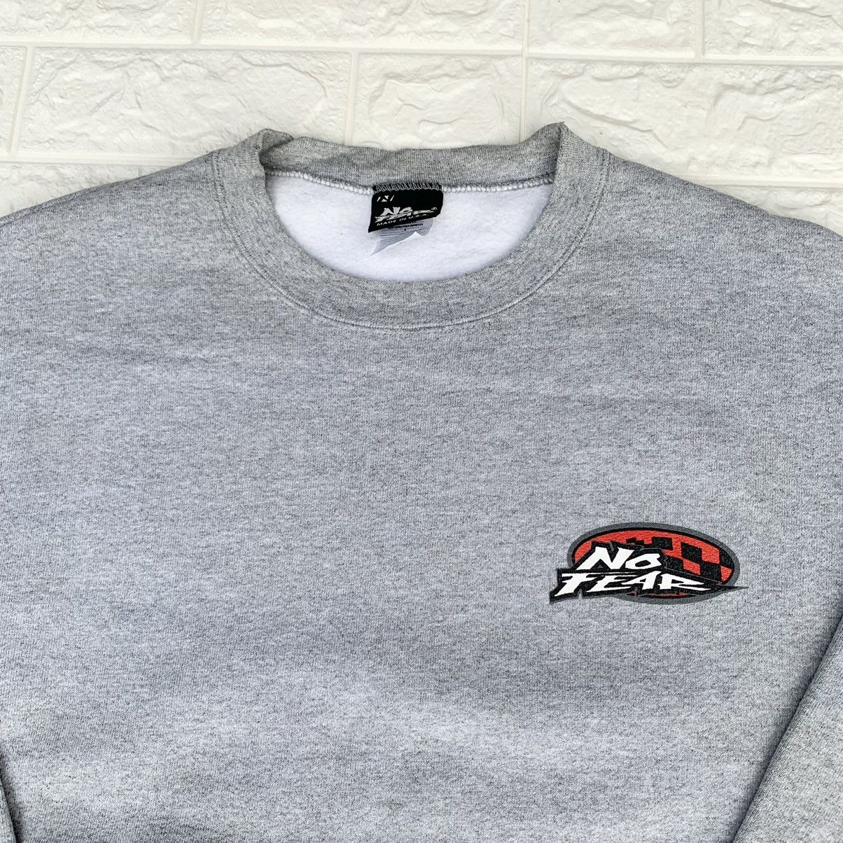 No Fear Vintage 90s No Fear " If It Has Wheels Or A Skirt" Crewneck Size US L / EU 52-54 / 3 - 5 Thumbnail