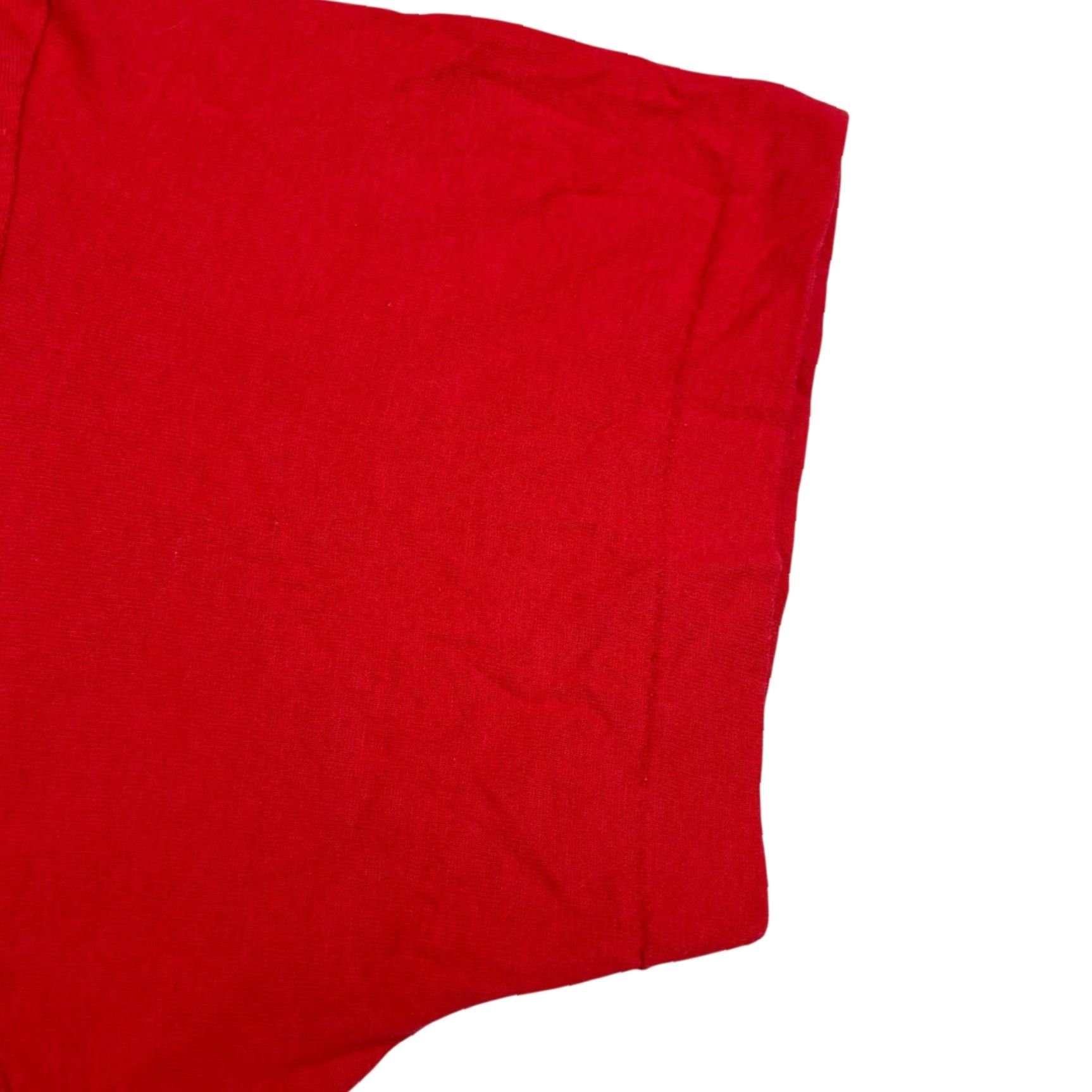 Vintage VTG Nickelodeon Double Dare T-Shirt Red Large Screen Stars 1990s Short Sleeve Cotton Blend Single Stitch 2-Sided Graphic Men USA Size US L / EU 52-54 / 3 - 4 Thumbnail