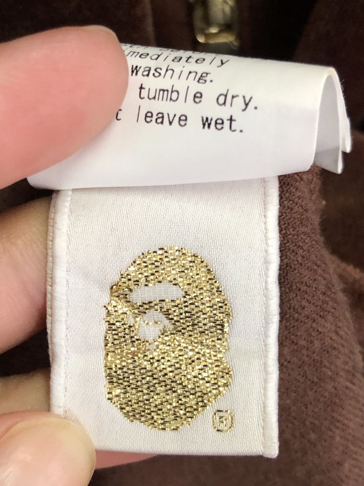 Bape Vintage 2005 BAPE Velour Velvet Full Zip Hoodie Size US M / EU 48-50 / 2 - 11 Thumbnail