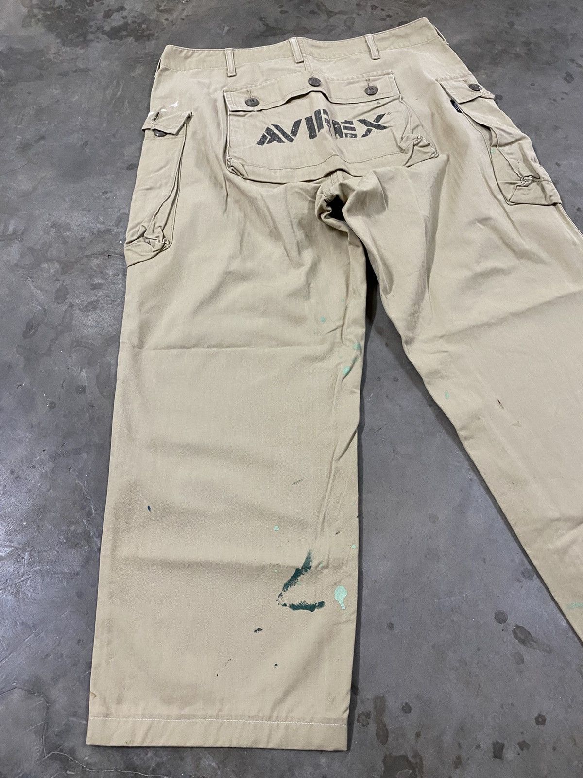 Avirex Avirex Monkey Pant Workwear Distressed @314 Size US 32 / EU 48 - 2 Thumbnail