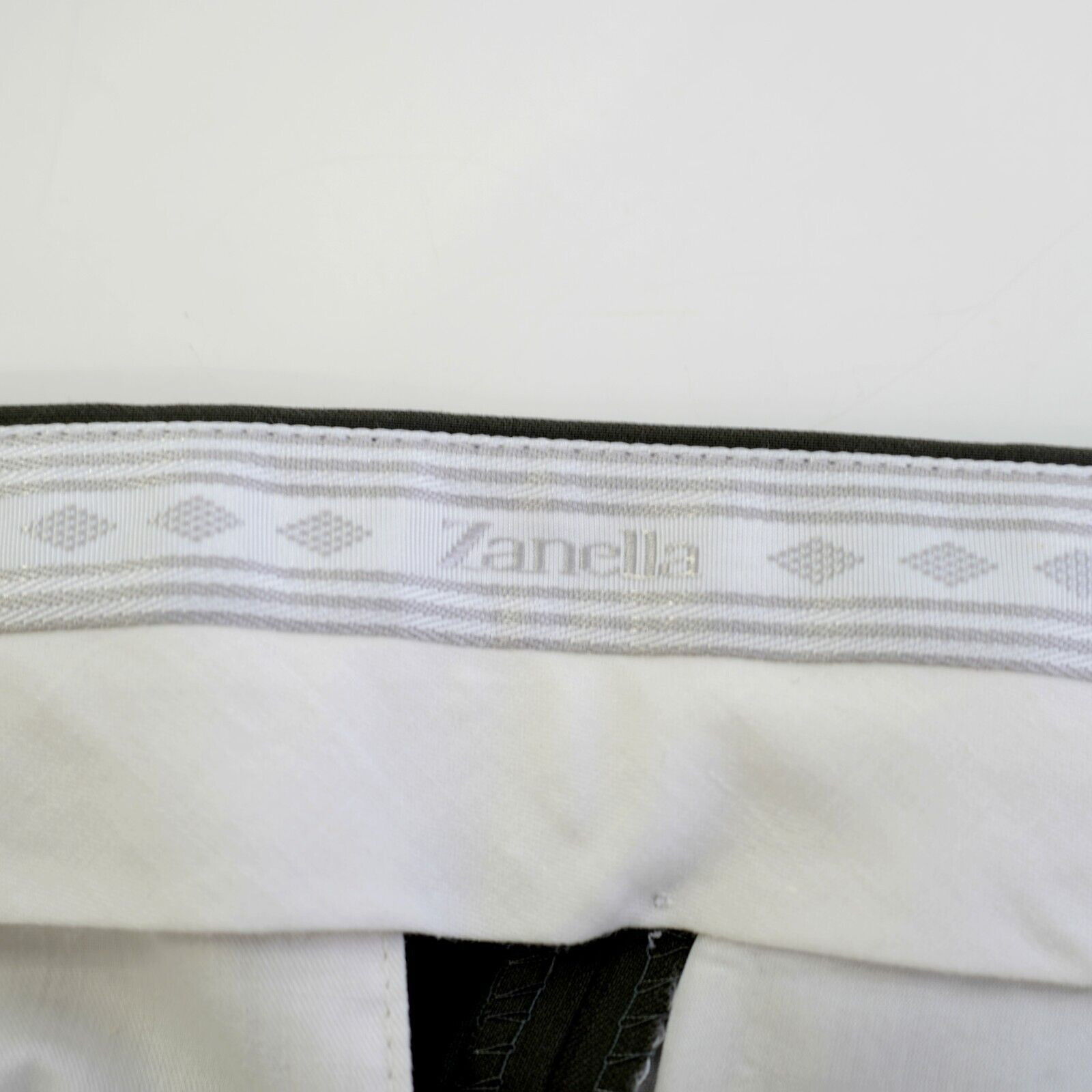 Zanella DAMAGED Zanella Jesse Wool Green 35/28 Dress Pants High Rise Size 34R - 9 Thumbnail