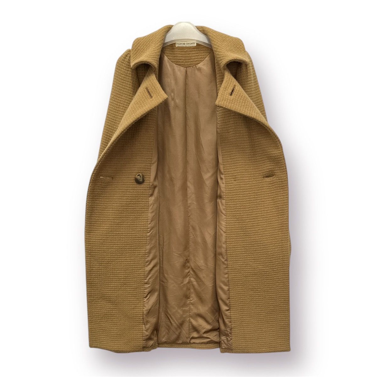 Issey Miyake ⚡️TSUMORI CHISATO ISSEY MIYAKE DOUBLE BREASTED LONG JACKET Size XS / US 0-2 / IT 36-38 - 6 Thumbnail