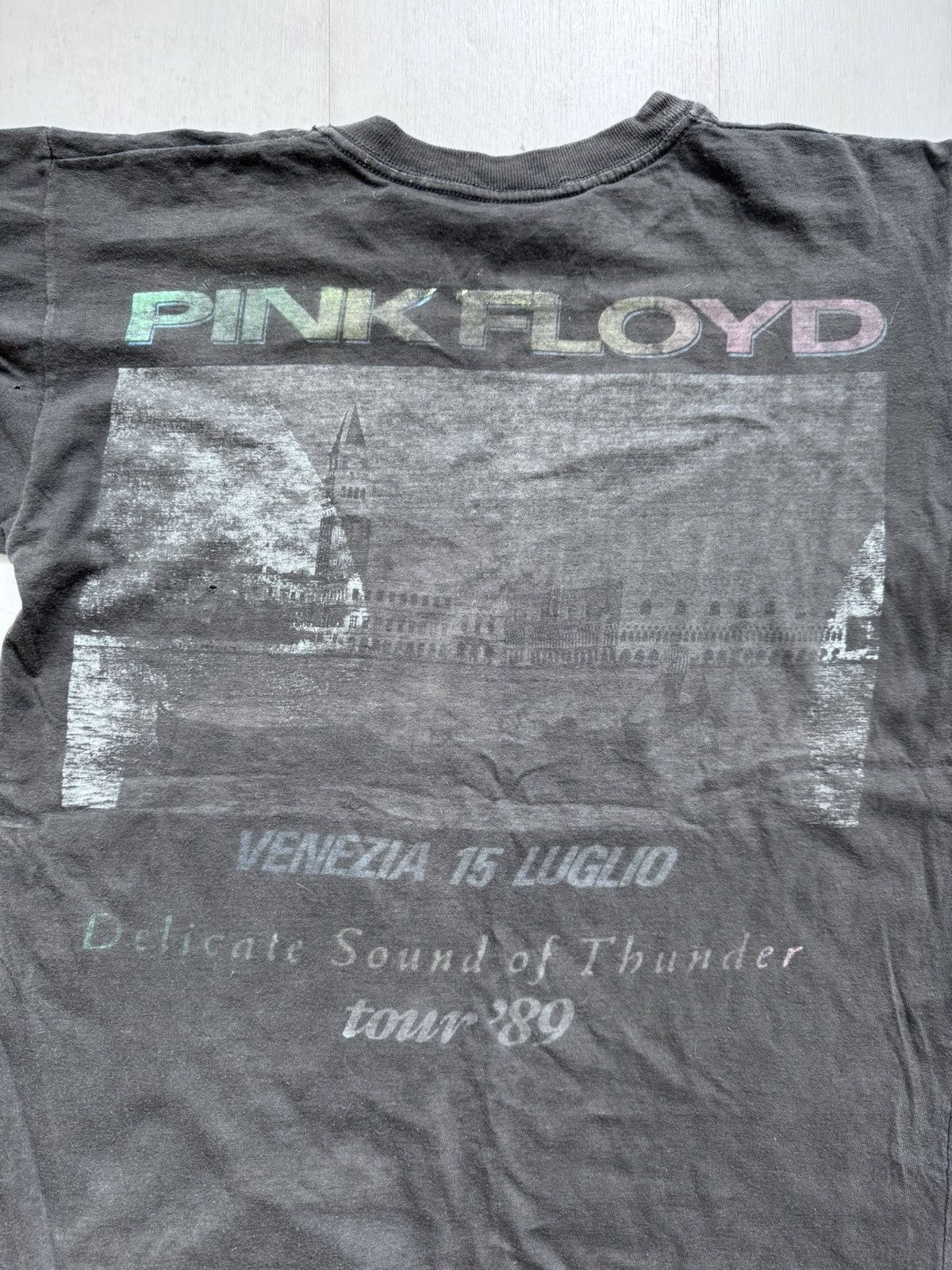 Band Tees × Pink Floyd × Vintage Pink Floyd Venice 1989 Concert Size US S / EU 44-46 / 1 - 7 Thumbnail