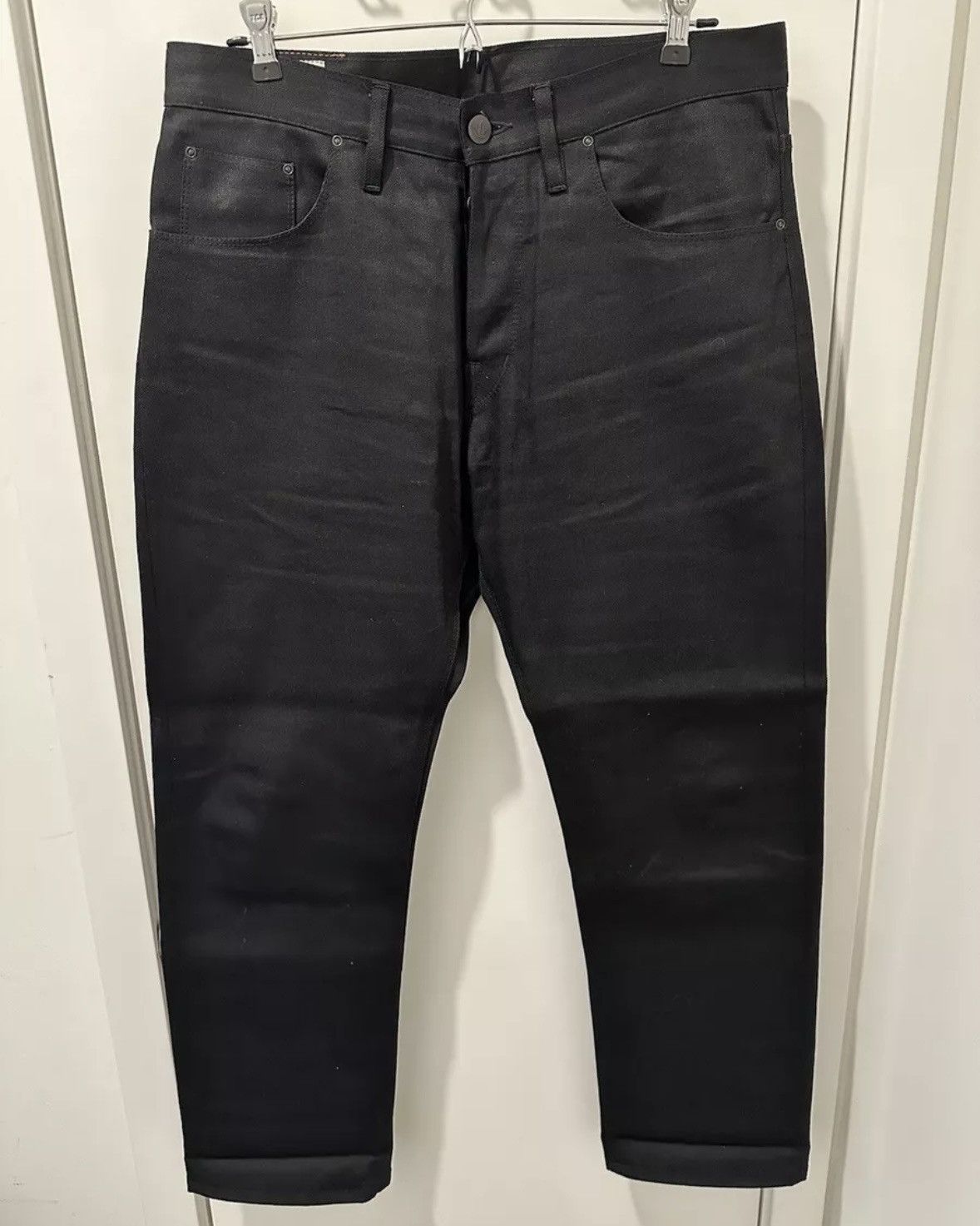 image of Shockoe Atelier Standard Selvedge Denim “Black” Size 34, Men's