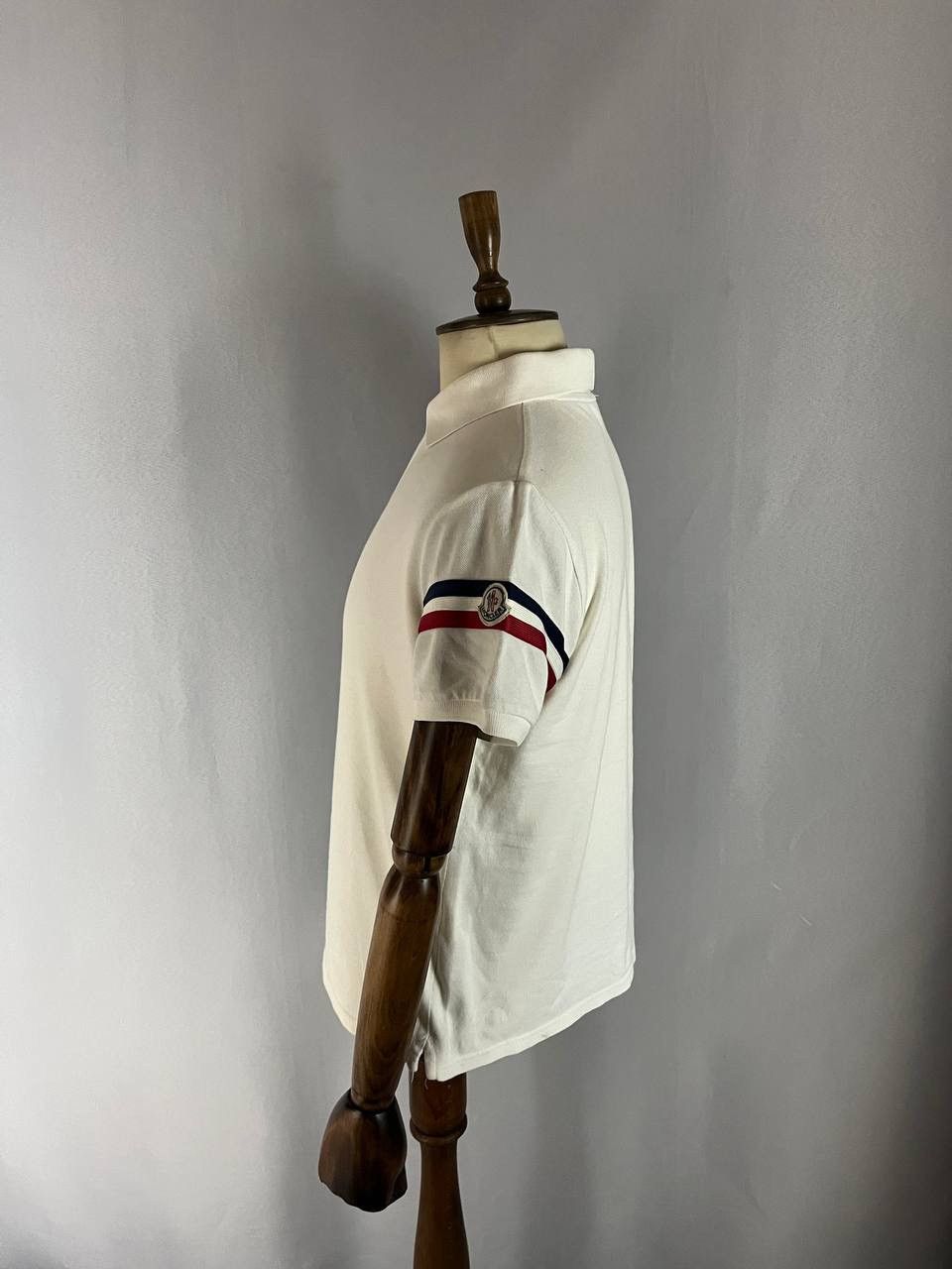 Moncler Moncler Polo White Size US XL / EU 56 / 4 - 4 Thumbnail