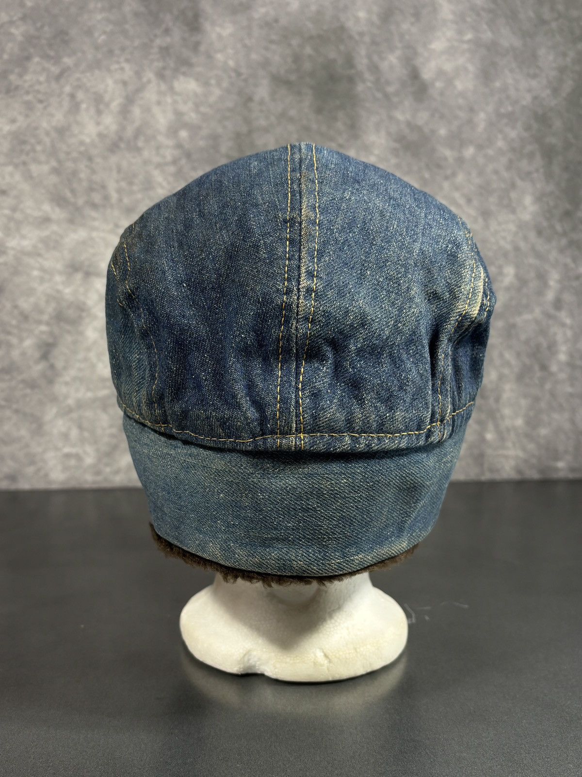 Levi's Vintage Levi's Orange Tab Hat Denim Ushanka Trapper 70s 80s Size ONE SIZE - 21 Thumbnail