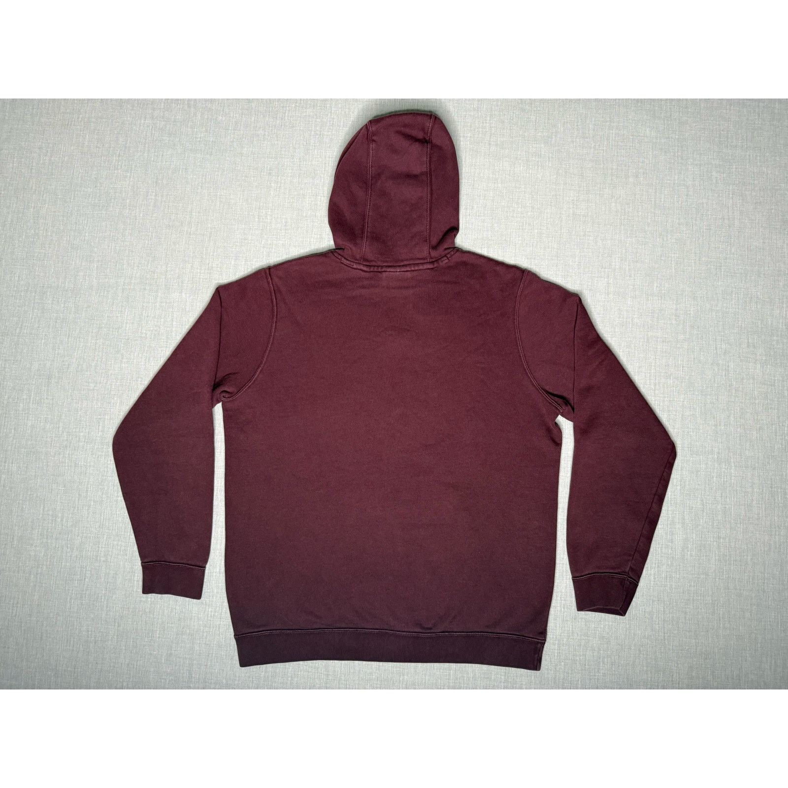 Nike Nike Sportswear Burgundy Pullover Hoodie Sweatshirt Large Size US L / EU 52-54 / 3 - 2 Thumbnail