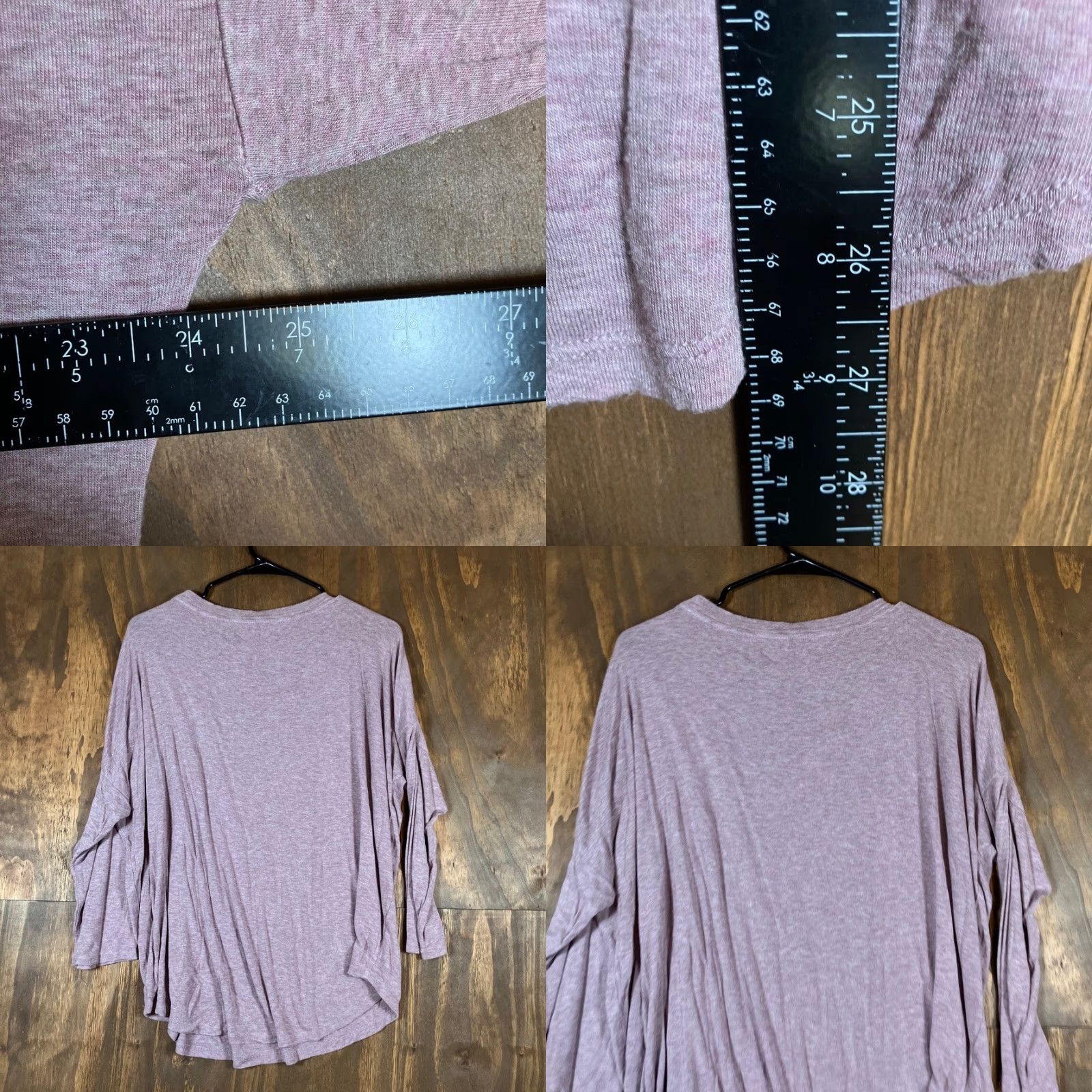 Loft LOFT Womens Shirt Purple Long Sleeve Casual Stretch Regular Large Adults Womens Shirt Size L / US 10 / IT 46 - 8 Thumbnail