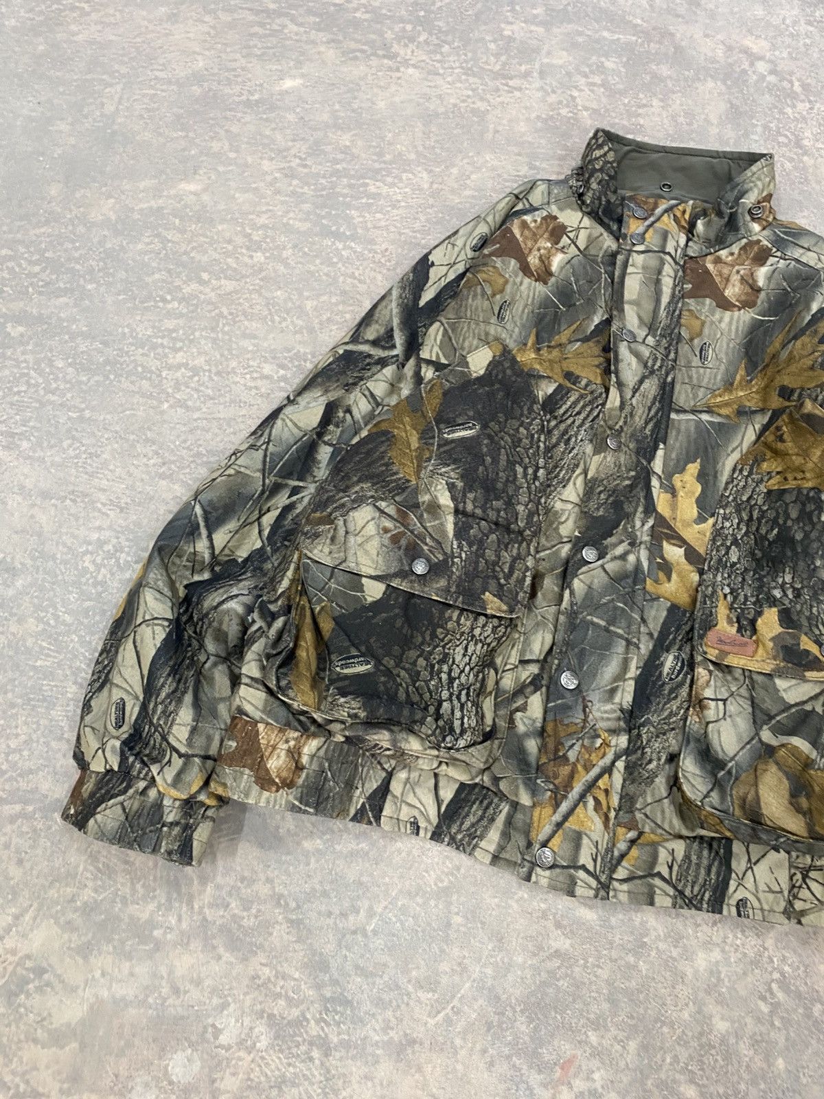 Vintage Woolrich Realtree Hunting Jacket Winter Reversible Size US L / EU 52-54 / 3 - 6 Thumbnail