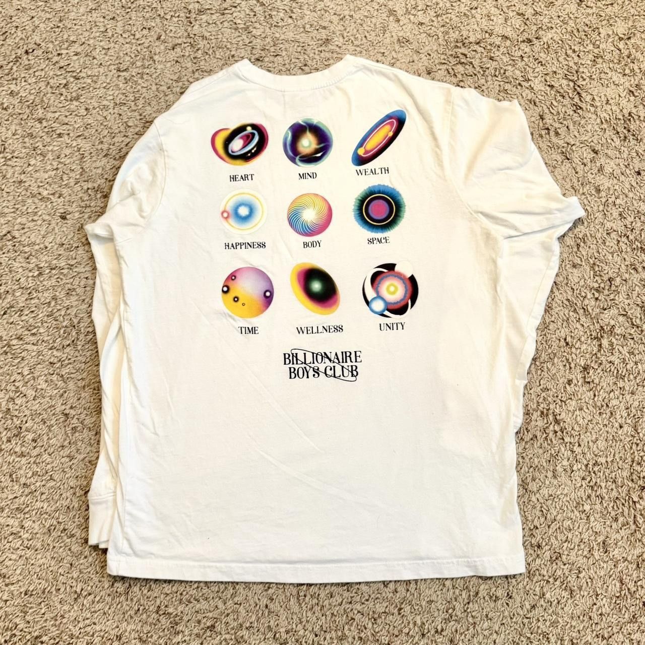 Billionaire Boys Club Billionaire Boys Club Moon Salutation Long Sleeve Tee L Size US L / EU 52-54 / 3 - 3 Thumbnail