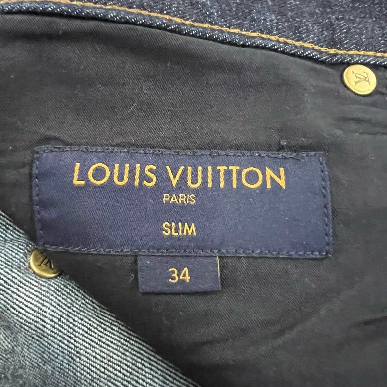 Louis Vuitton Louis Vuitton Side logo print jeans 2502-Nextarrow Size US 34 / EU 50 - 7 Thumbnail
