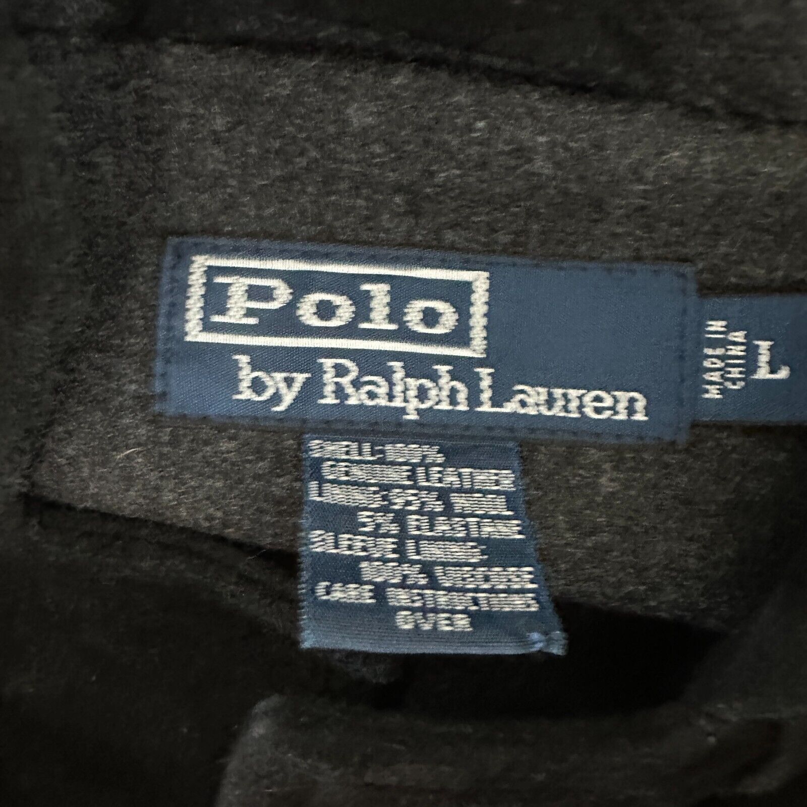 Polo Ralph Lauren Vintage Polo Ralph Lauren Suede Jacket Rope Toggle Hood Size US L / EU 52-54 / 3 - 6 Thumbnail