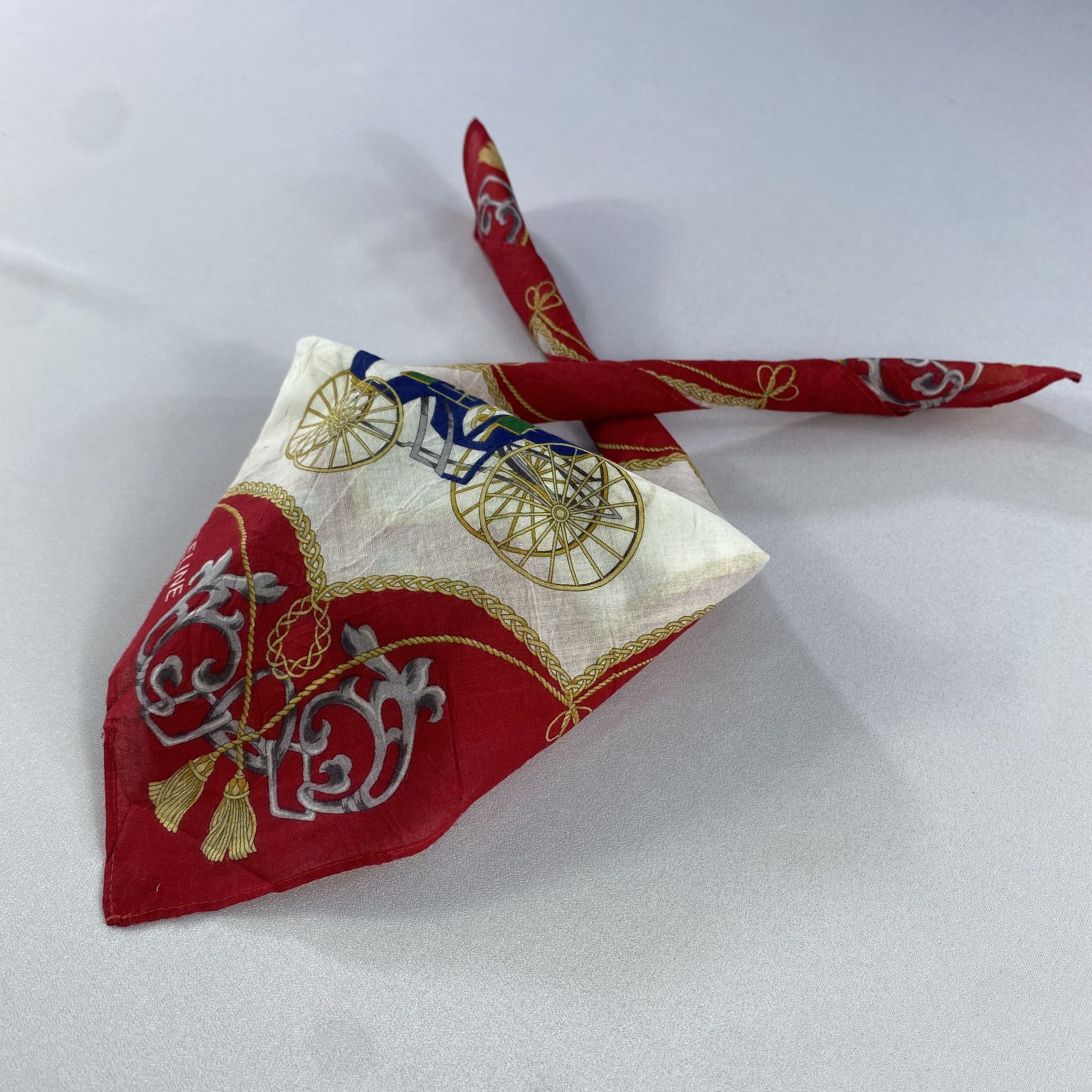 Celine × Vintage Celine Bandana/ Handkerchief / Neckerchief Size ONE SIZE - 2 Thumbnail