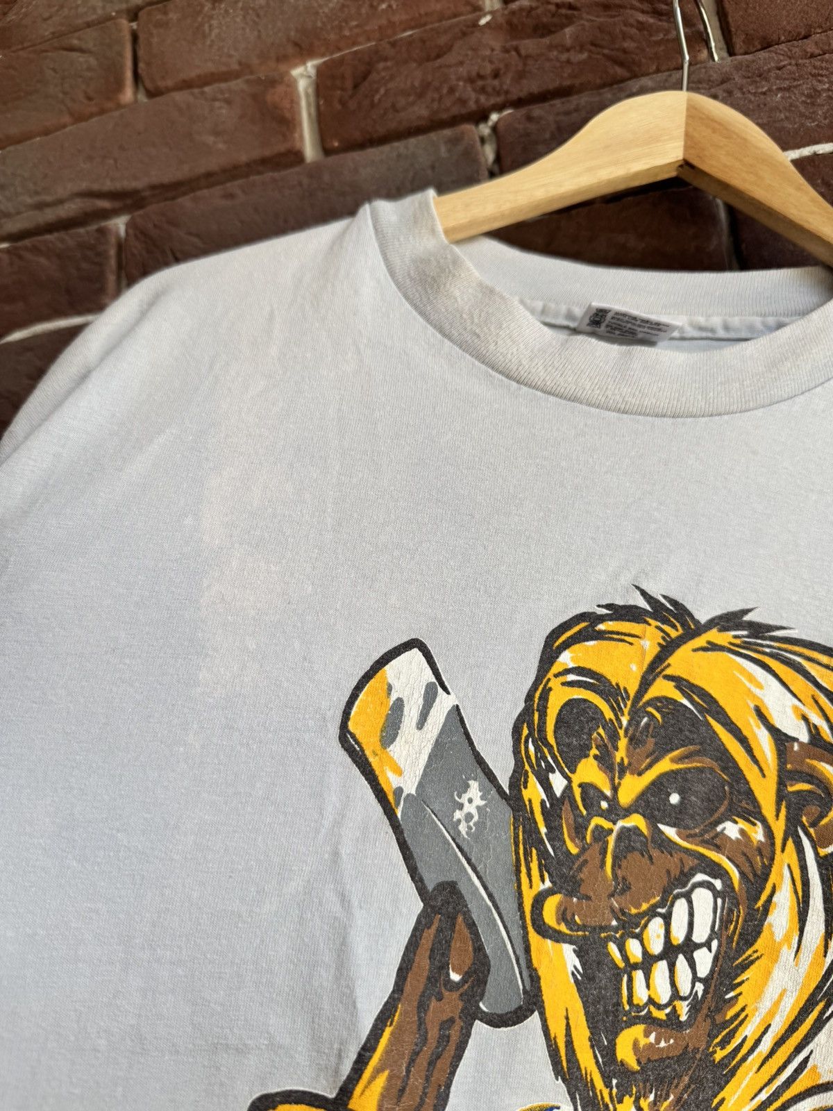 Vintage Vintage 90s Rare New Deal Skateboards Danny Sargent T shirt Size US XL / EU 56 / 4 - 16 Thumbnail