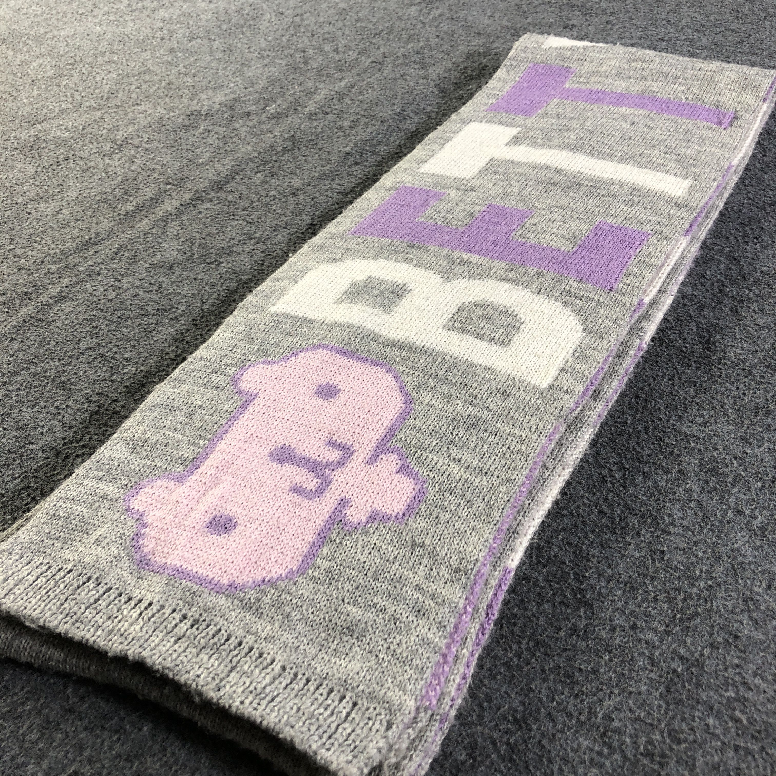 Japanese Brand Betty's Blue Shinji Abe Wool Scarf Muffler V2807 Size ONE SIZE - 4 Thumbnail