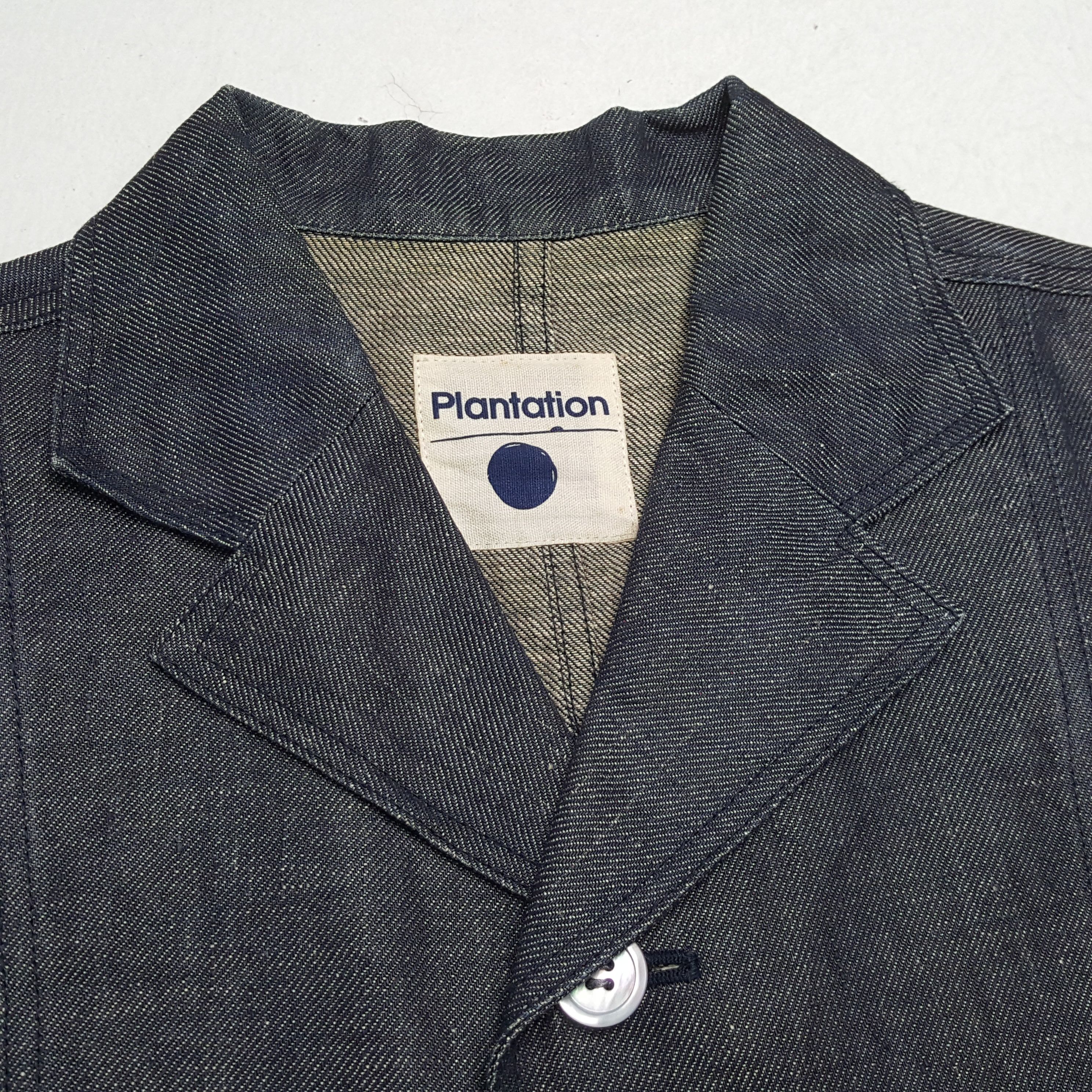 Issey Miyake × Japanese Brand × Vintage Vintage PLANTATION by ISSEY MIYAKE Japanese Designer Blazer Size 38S - 9 Thumbnail