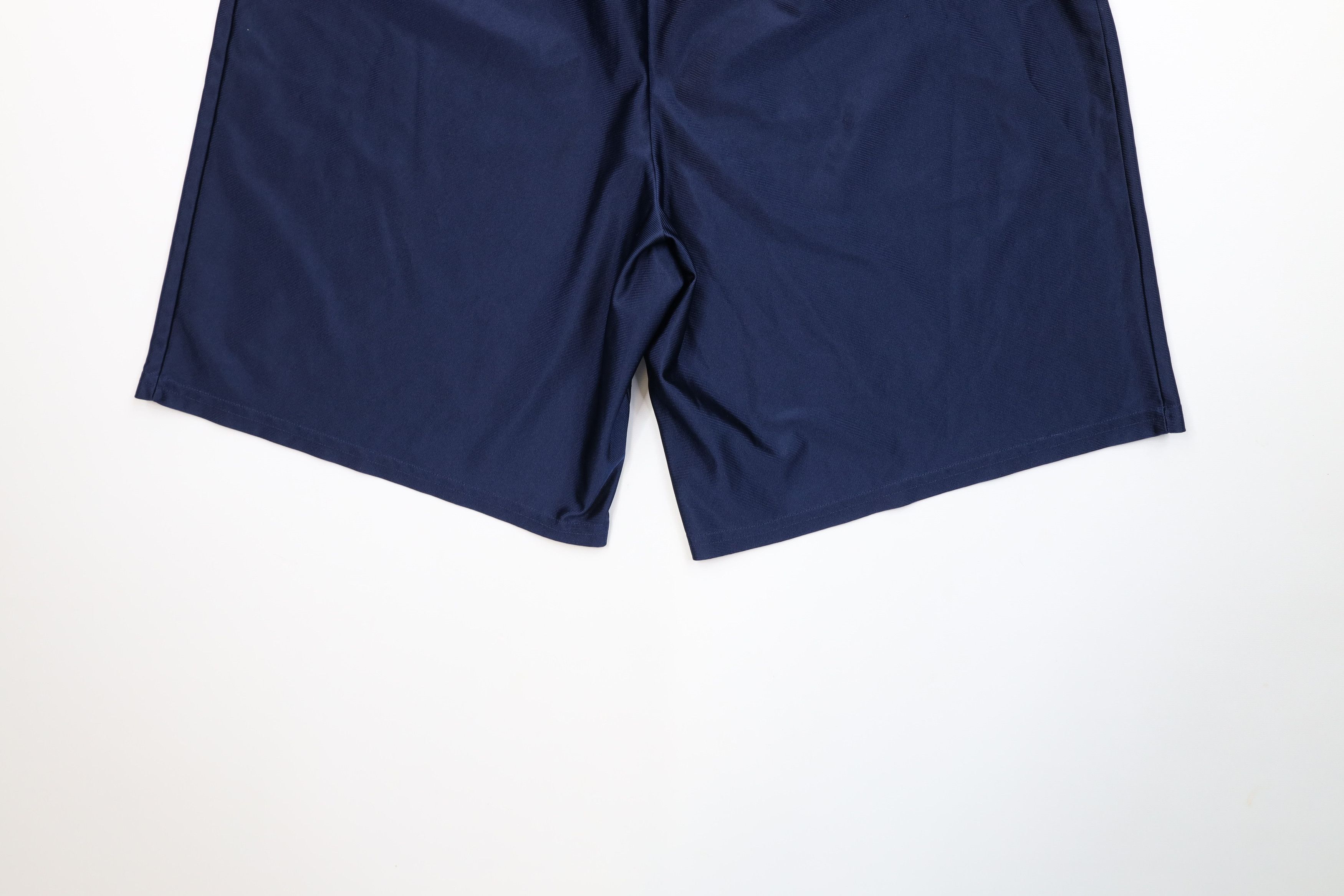 Nike Vintage 90s Y2K Nike Mini Swoosh Above Knee Shorts Blue Size US 34 / EU 50 - 12 Thumbnail