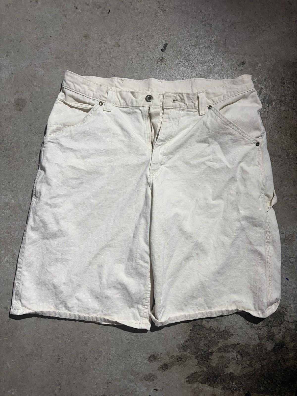 Lee Lee Durangee Cream Shorts Size US 36 / EU 52 - 2 Thumbnail