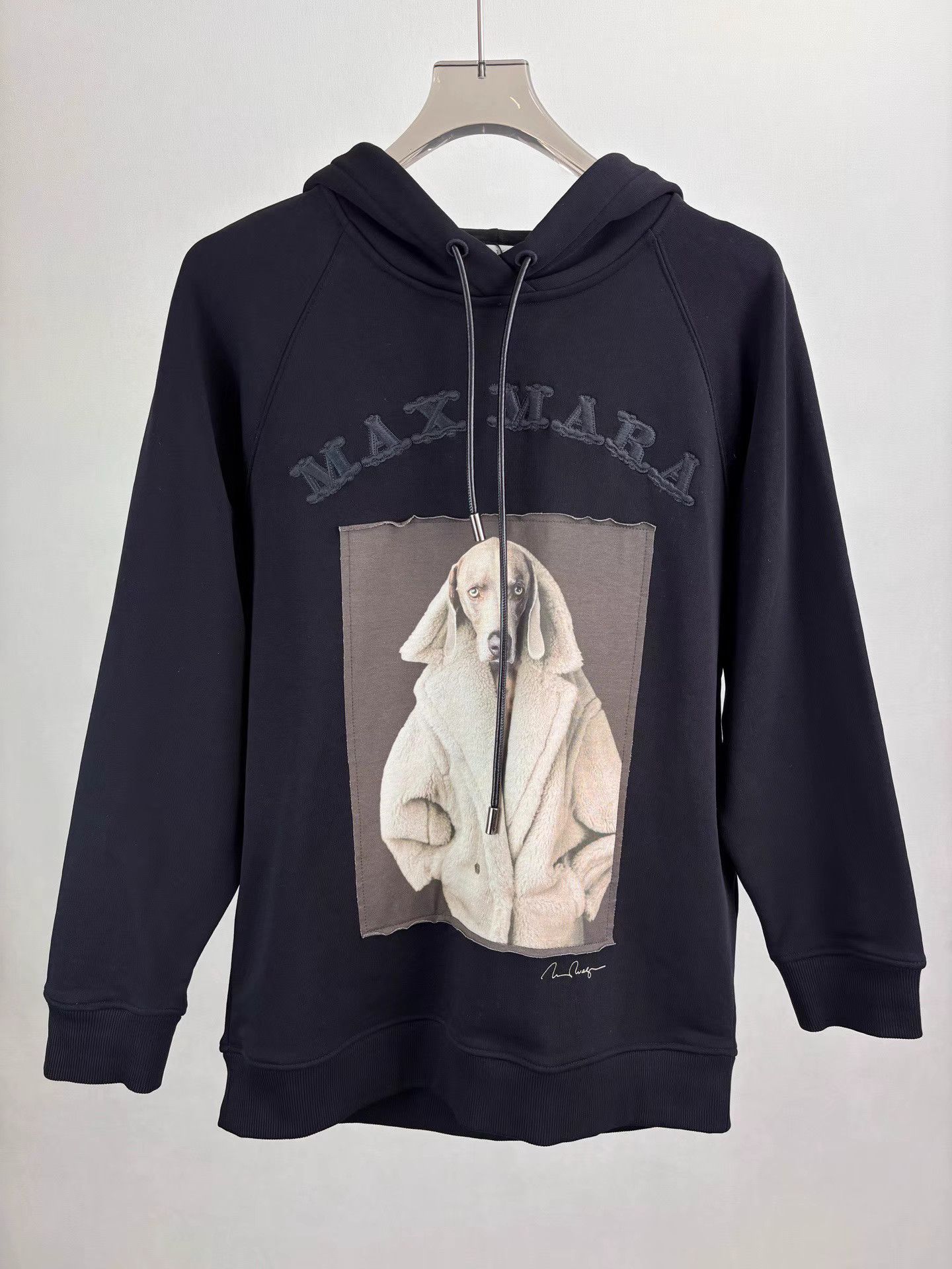 Max Mara MAX MARA Hound Print Hoodie K1 Size S / US 4 / IT 40 - 1 Thumbnail