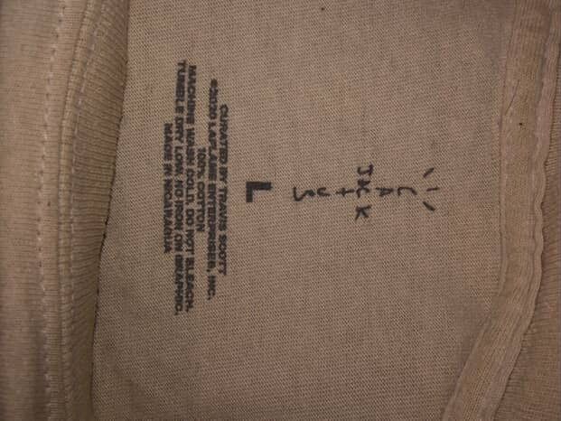 Travis Scott No loitering travis scott t shirt Size US L / EU 52-54 / 3 - 3 Thumbnail