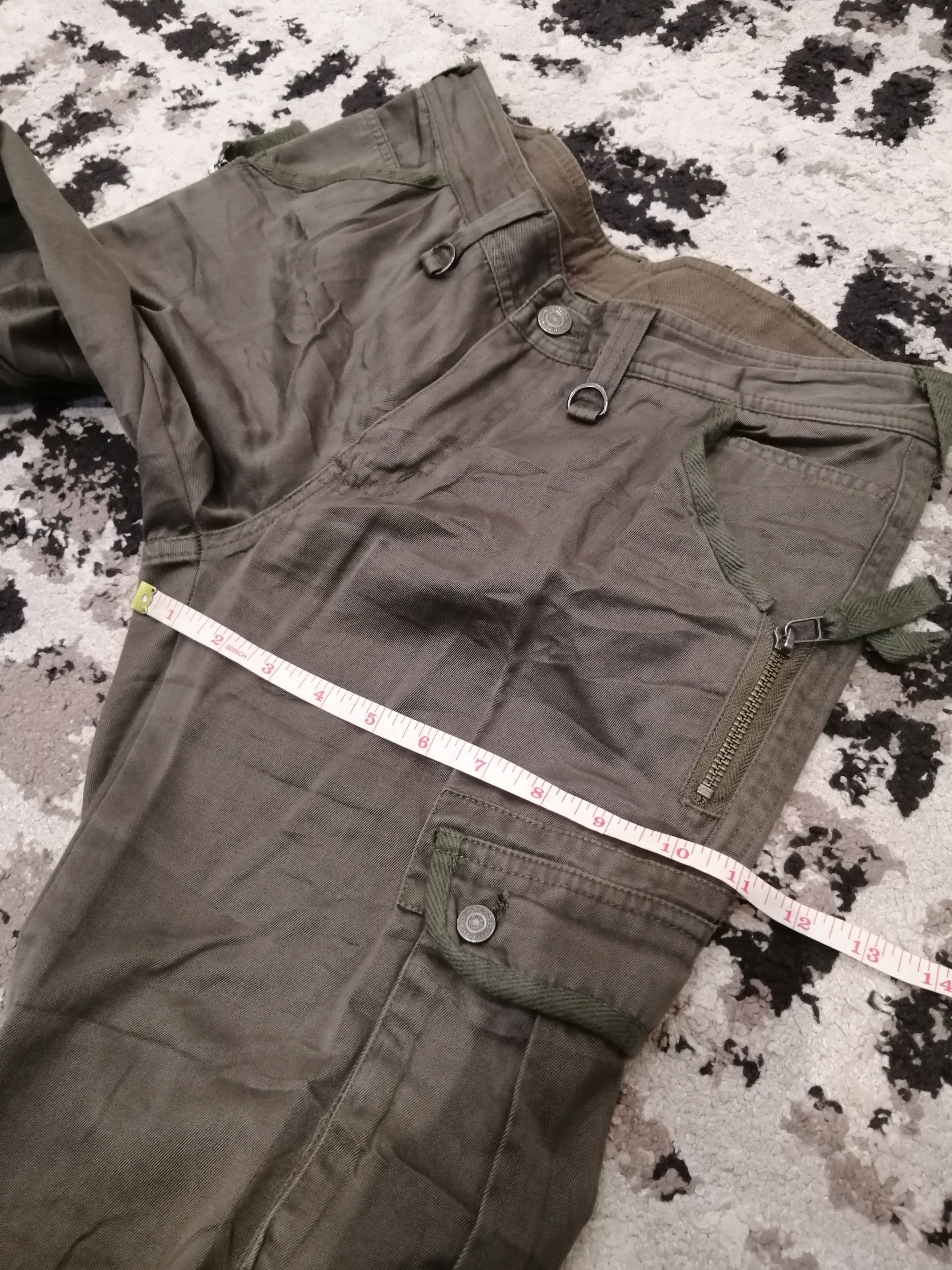 Tornado Mart Tornado Mart Japan Flared Cargo Pants - Size L Size US 32 / EU 48 - 12 Thumbnail