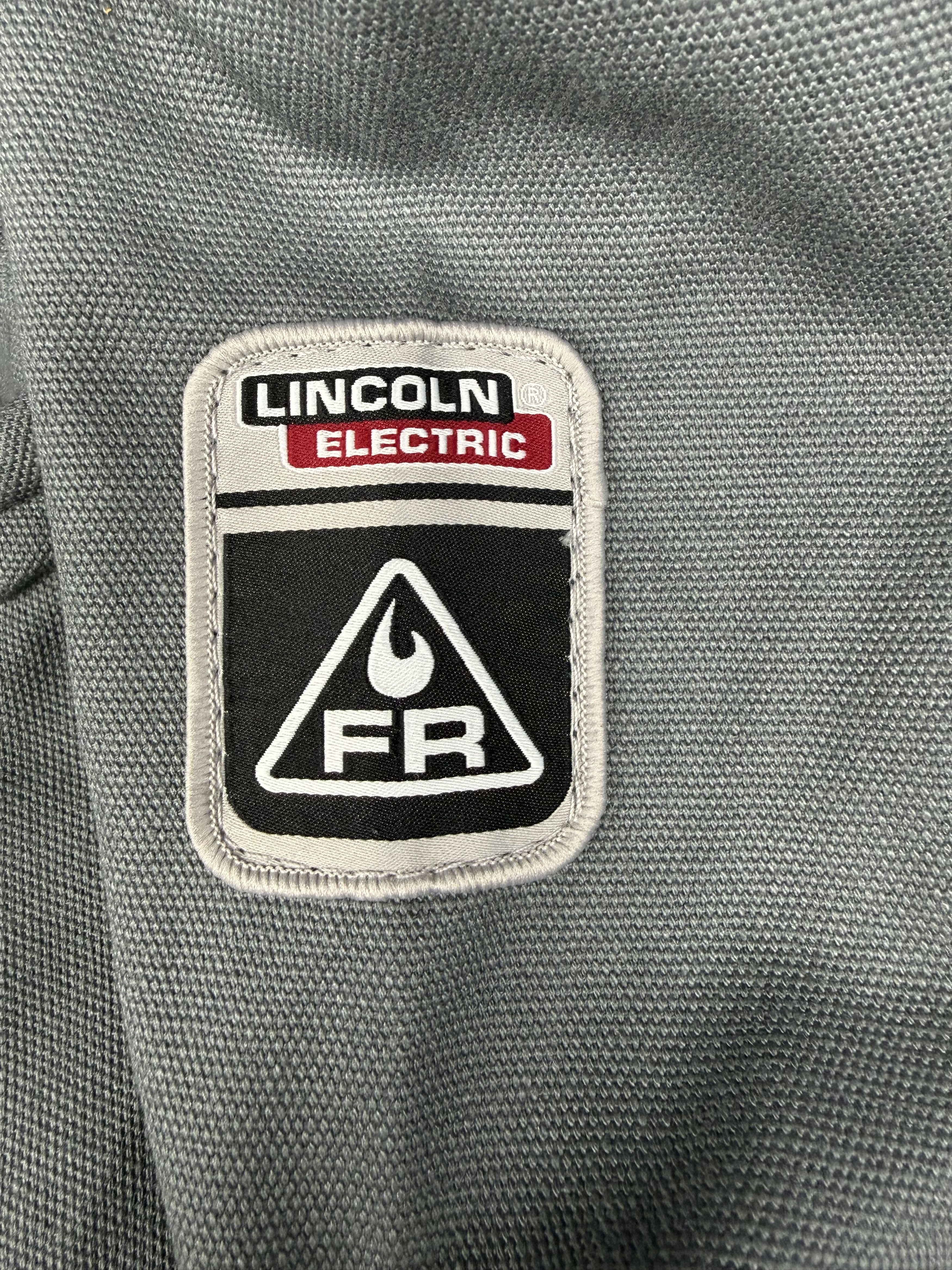 World Industries Lincoln Electric K4931-XL XVI Series Industrial FR Welding Jackets Size X-Large Size US XL / EU 56 / 4 - 6 Thumbnail