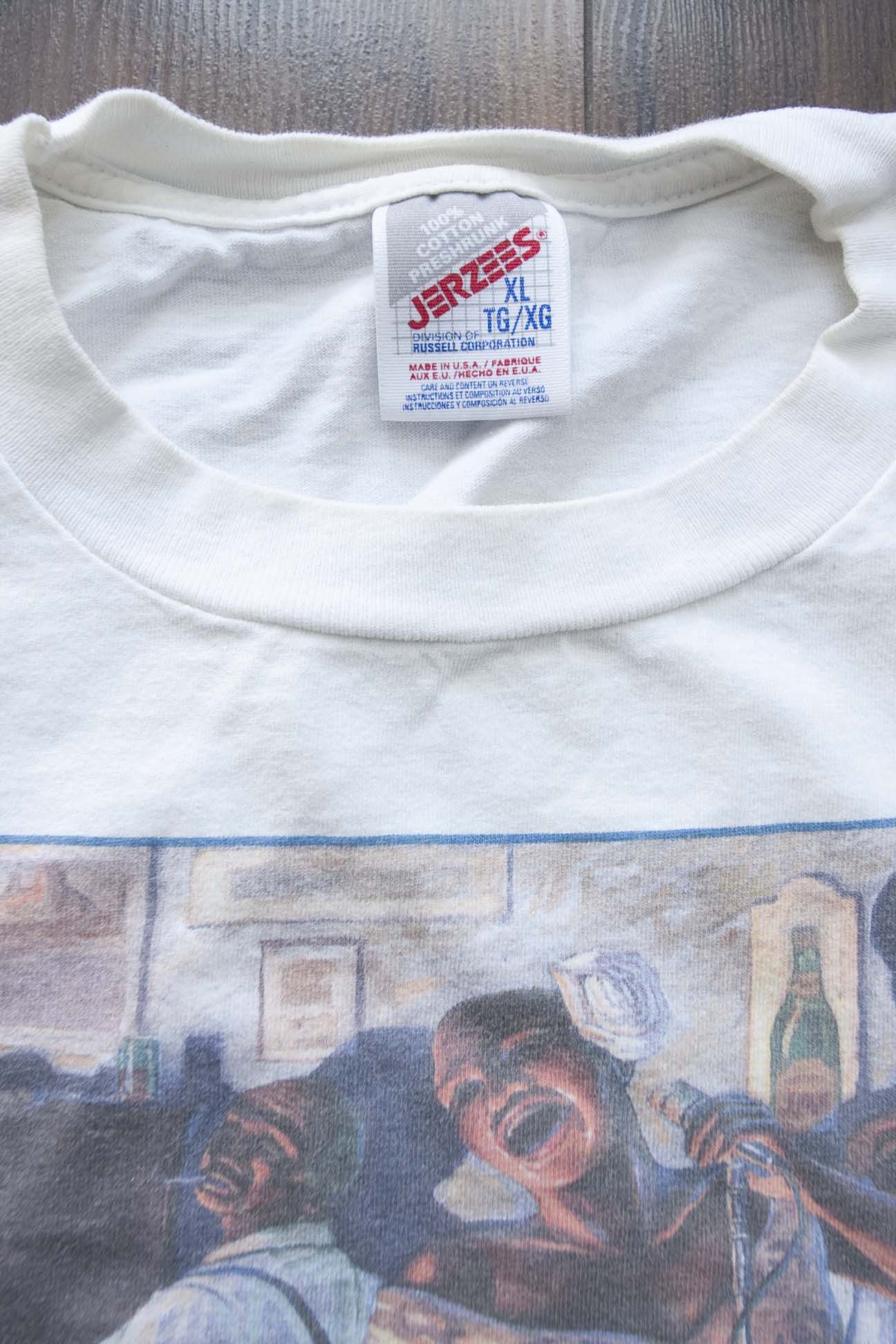 Jerzees × Vintage John Carroll Doyle Painting T Shirt Blue Chicago Size XL Size US XL / EU 56 / 4 - 4 Thumbnail