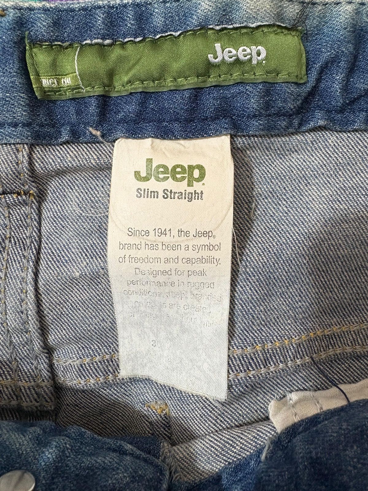 Jeep JEEP SLIM STRAIGHT JEANS Size US 30 / EU 46 - 7 Thumbnail