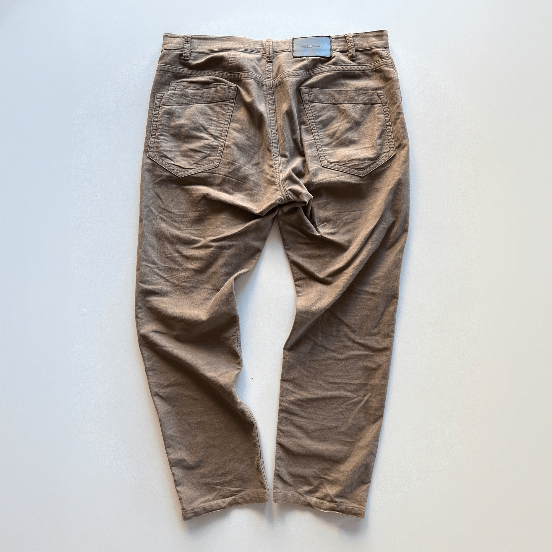 Helmut Lang Helmut Lang Moleskin Cotton Pants Size US 34 / EU 50 - 3 Thumbnail