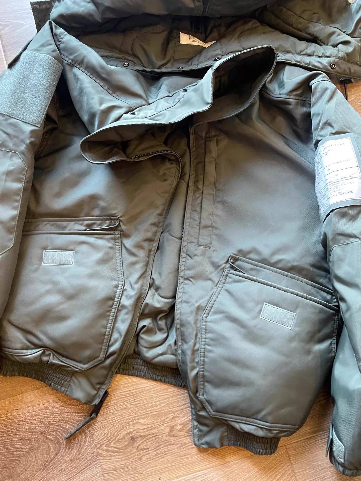 N.Hoolywood N.HOOLYWOOD x Alpha 24aw Detachable Hood Olive Green Flight Jacket 38 Size US M / EU 48-50 / 2 - 6 Thumbnail